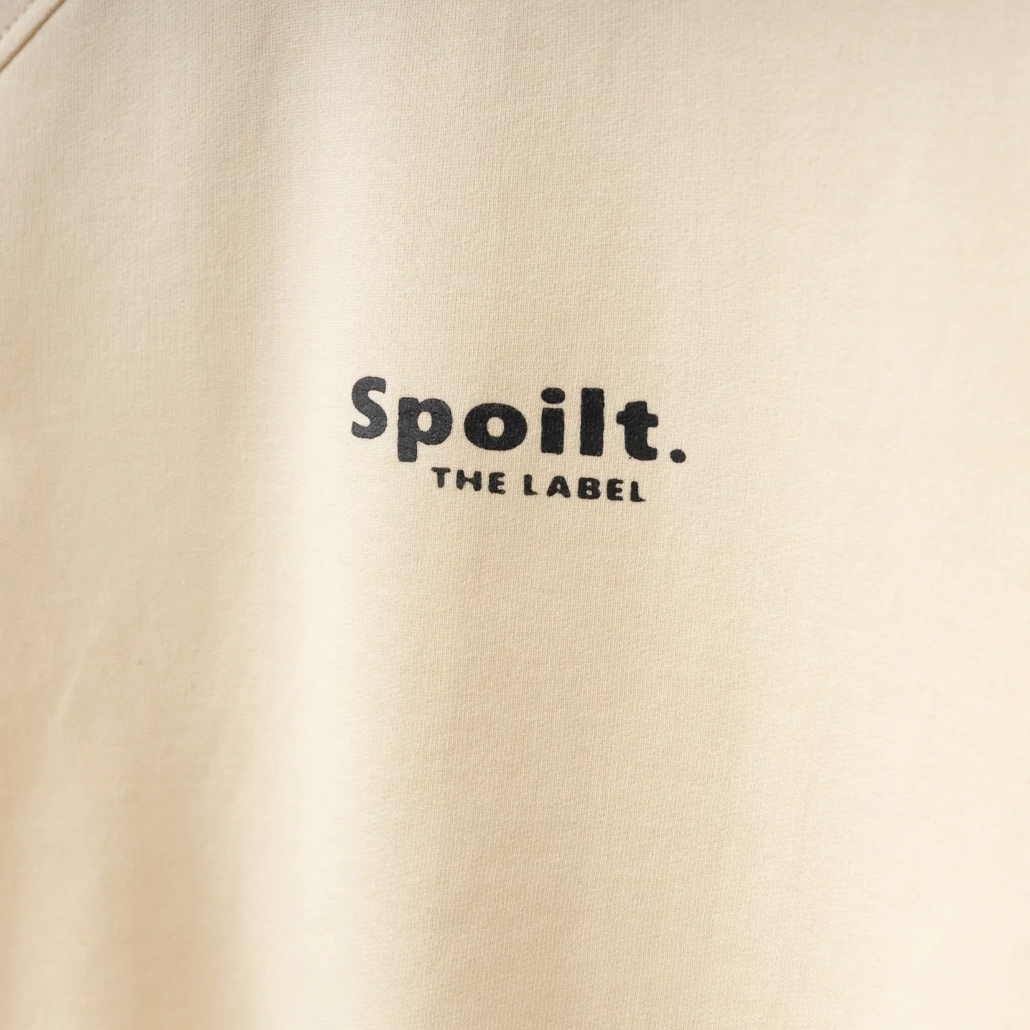 Bebolly Sweatshirt Spoilt Baskılı Bej
