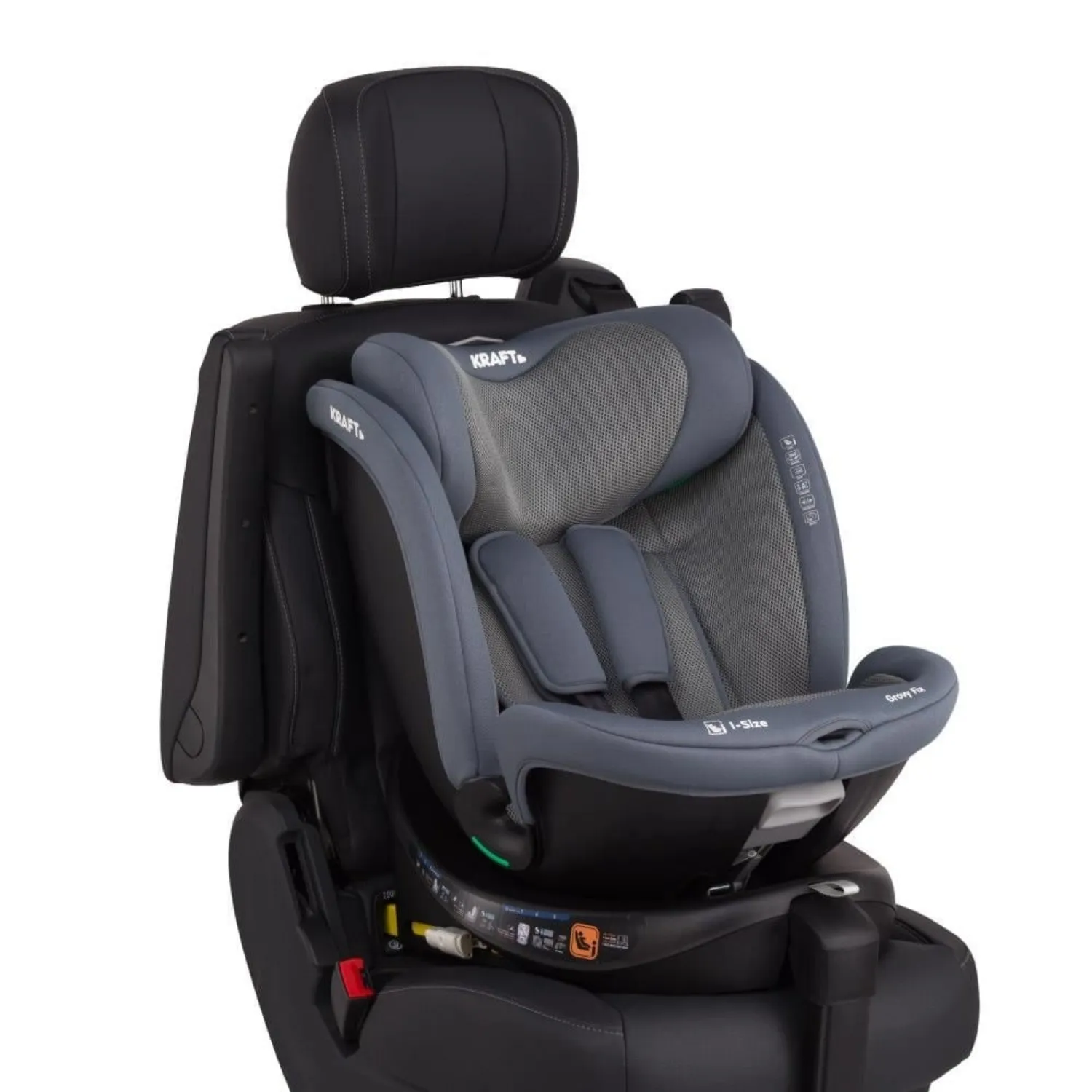 Kraft Grovy I-Size Oto Koltuğu 0-36 Kg Grey