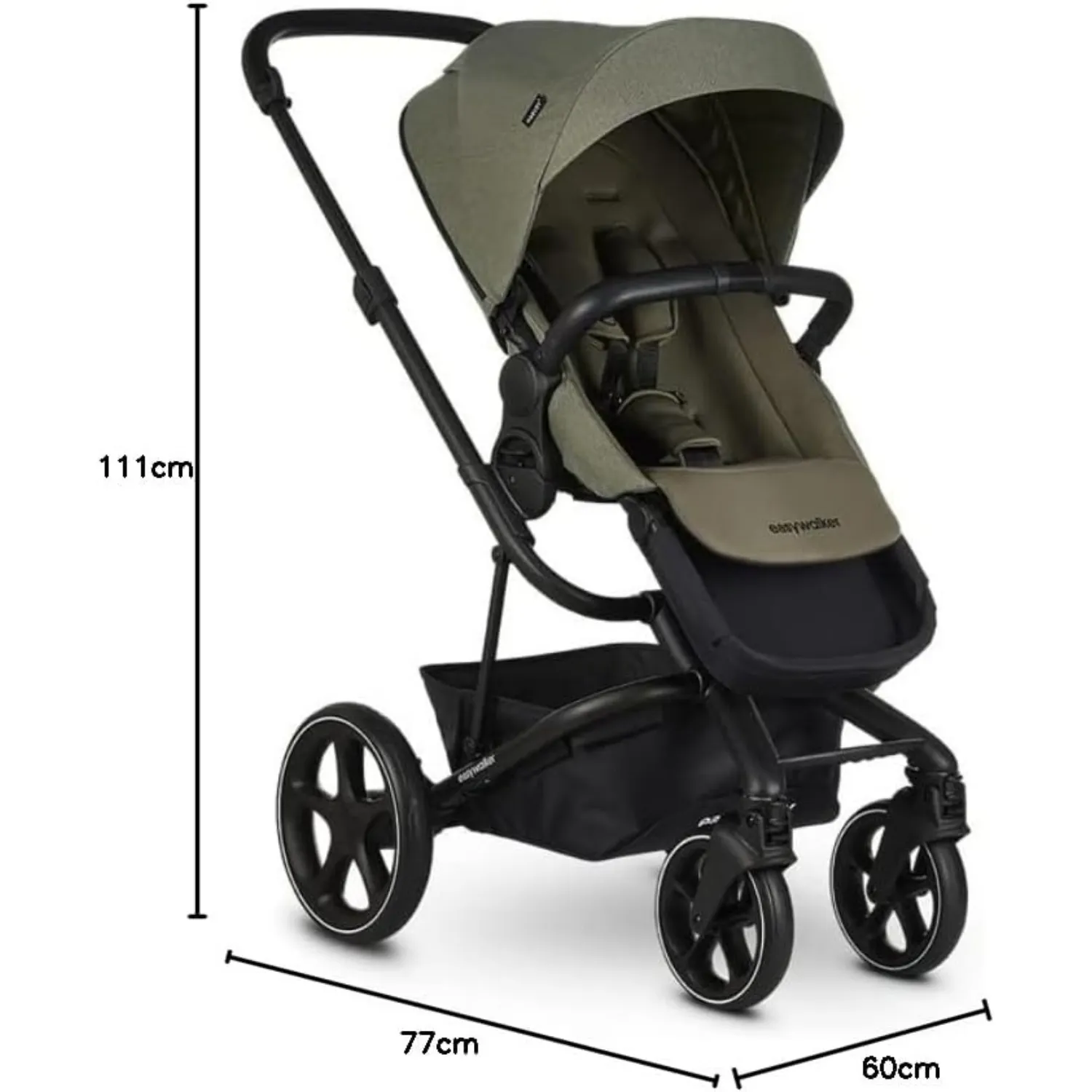 Easywalker Harvey3 Bebek Arabası Sage Green