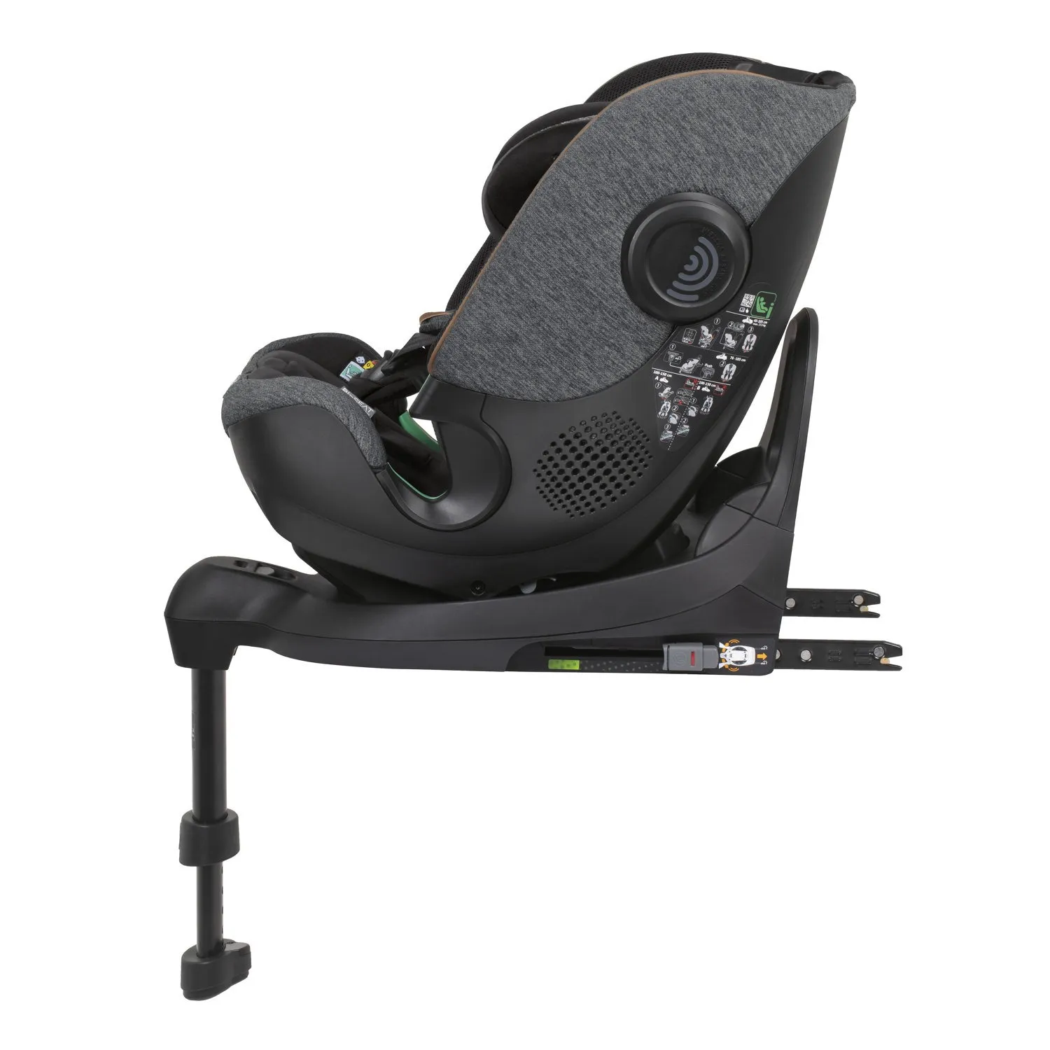 Chicco Bi-Seat Air Bazalı Oto Koltuğu 0-36 Kg Graphite