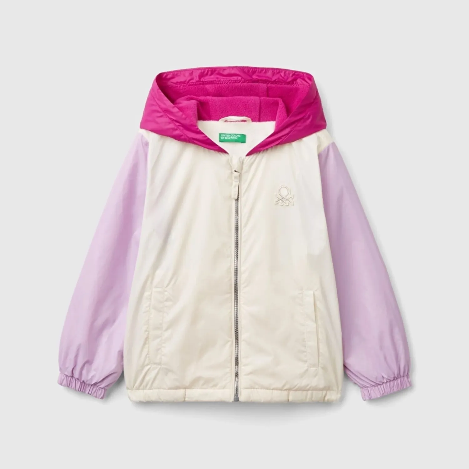 Benetton Yağmurluk Beyaz