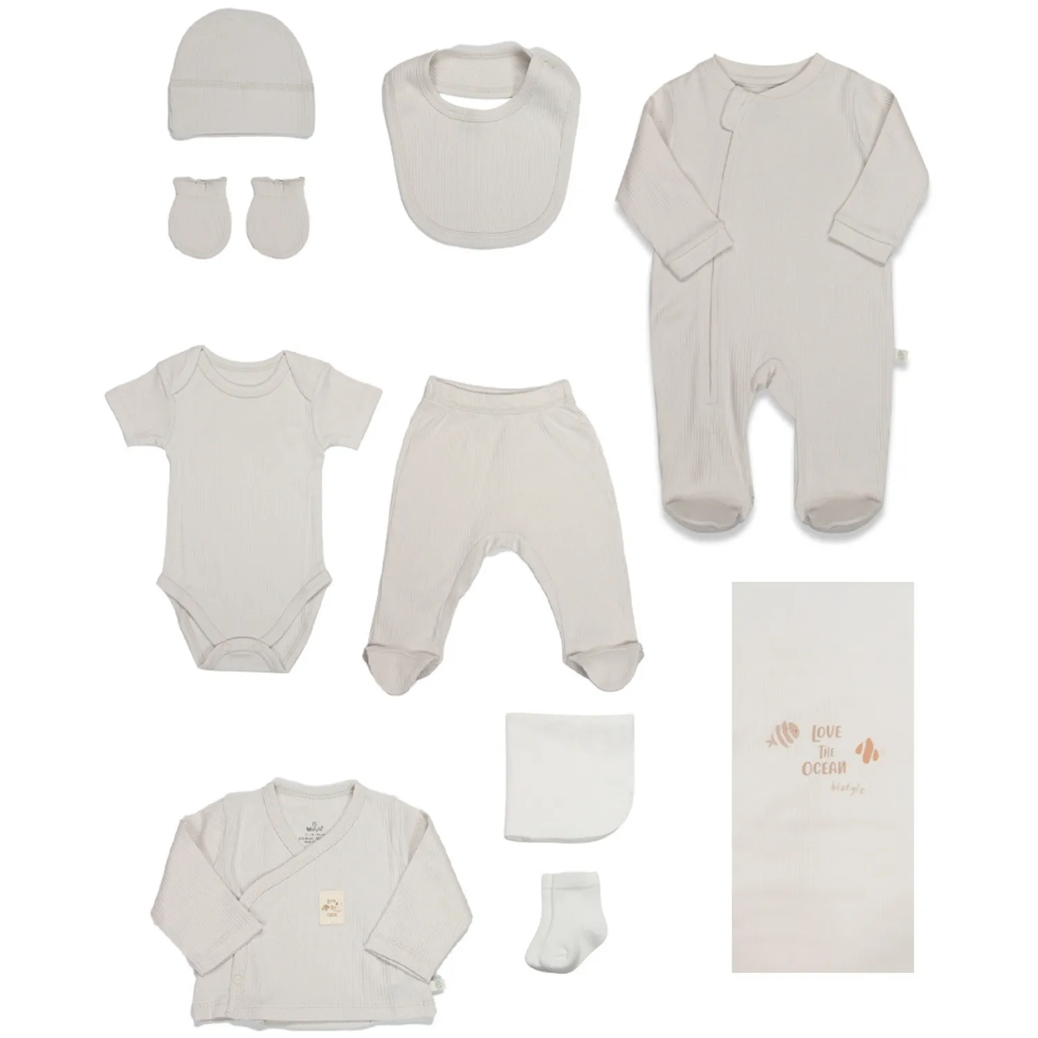 Bistyle Hastane Çıkışı 10lu Modal Ocean Bej Bistyle Hastane Çıkışı 10lu Modal Ocean Bej