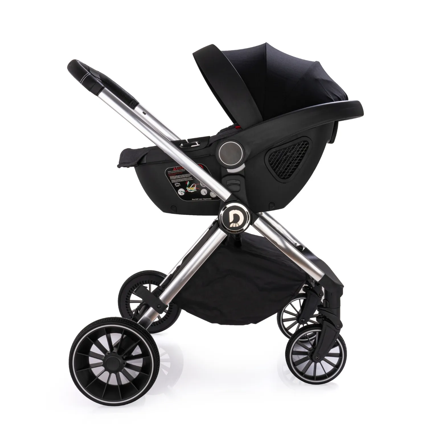 Duux Pro Max 2 Travel Sistem Bebek Arabası Dark Grey