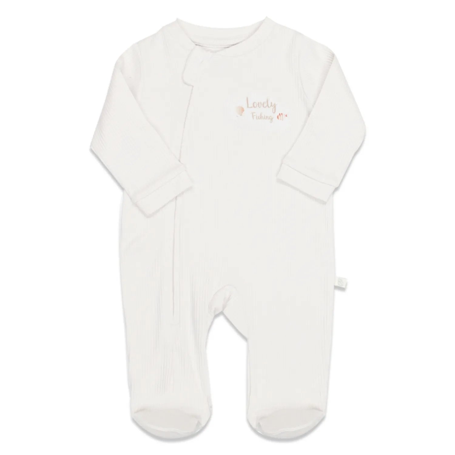 Bistyle Tulum Fermuarlı Modal Lovely Fishing Ekru Bistyle Tulum Fermuarlı Modal Lovely Fishing Ekru