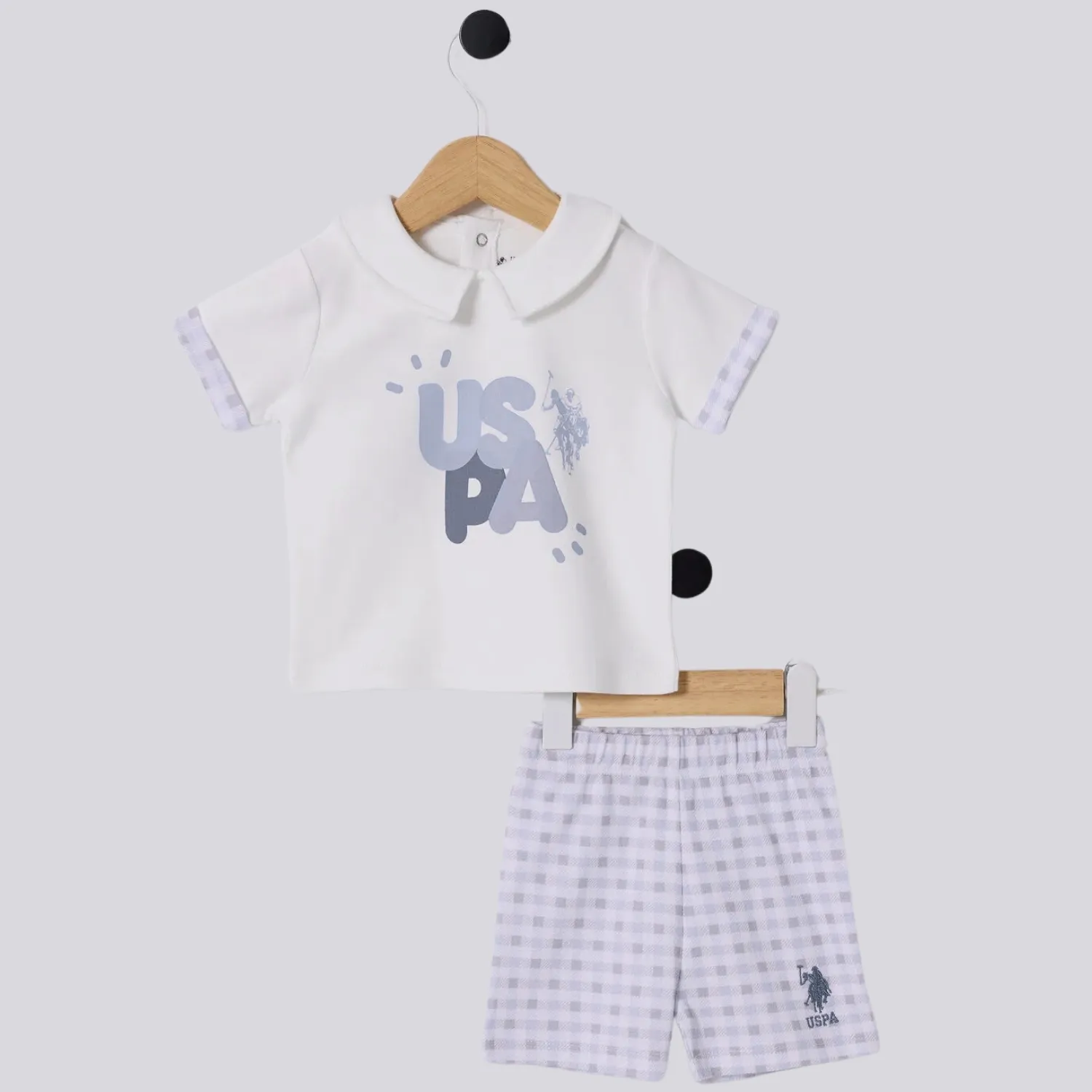 U.S. Polo 2li Takım Beyaz