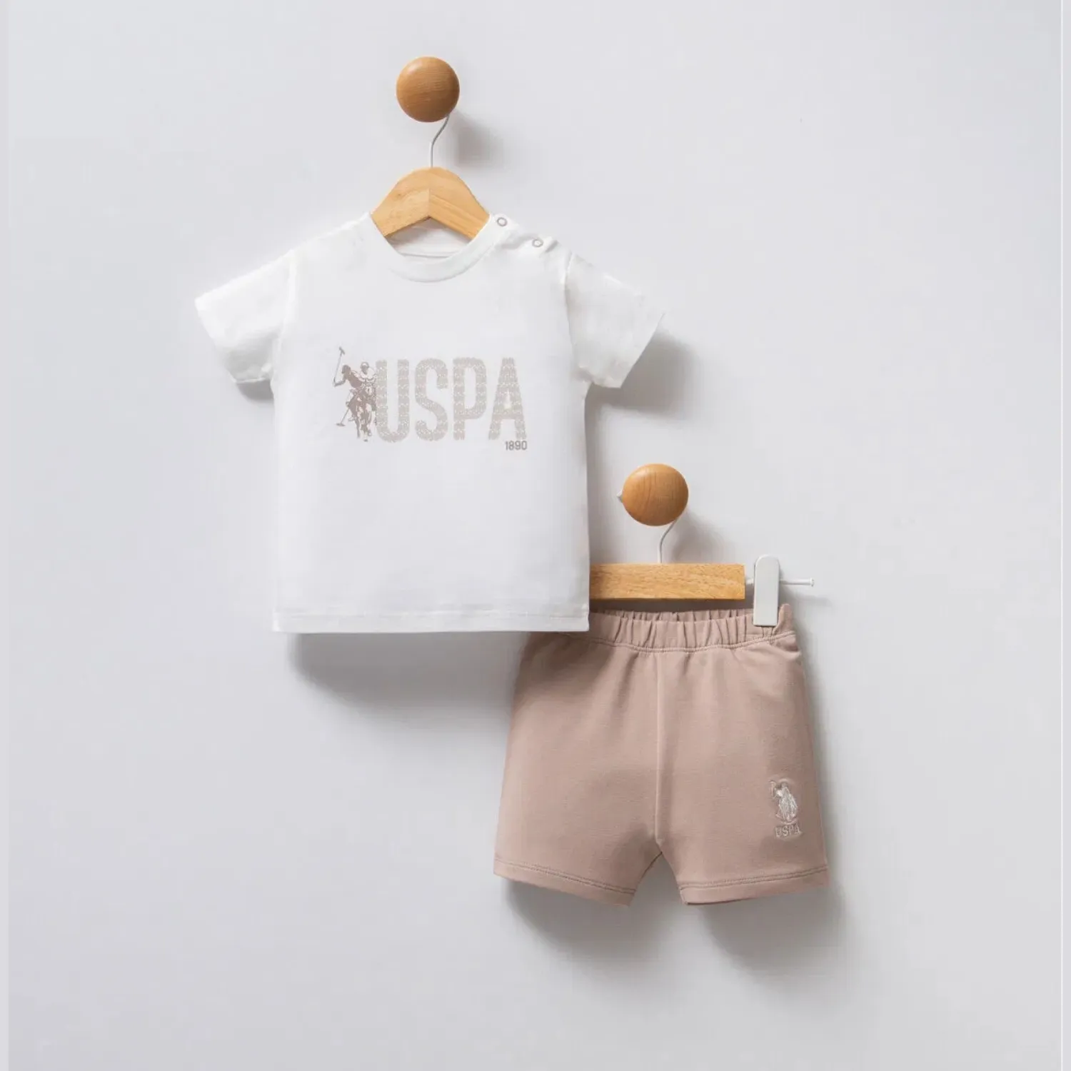 U.S. Polo 2li Takım Beyaz