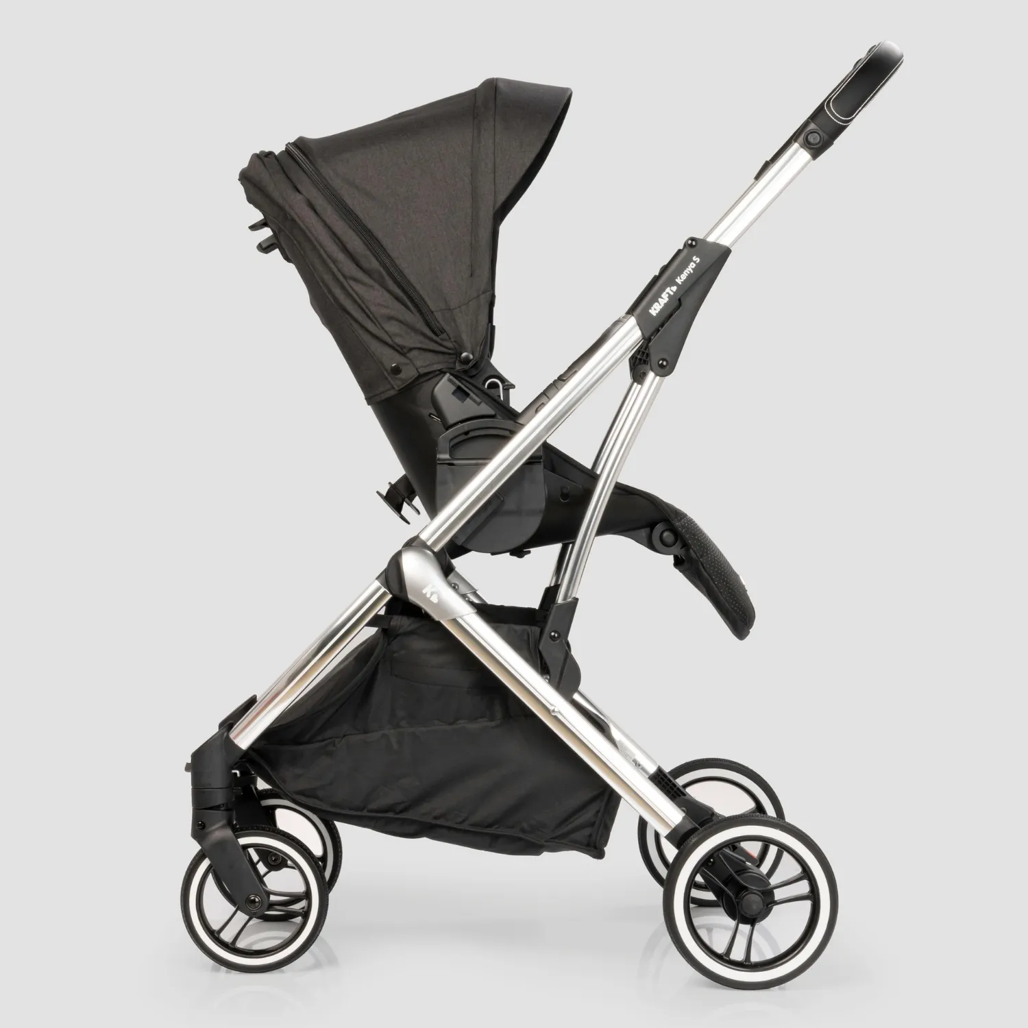 Kraft Kenya S Travel Sistem Bebek Arabası Black
