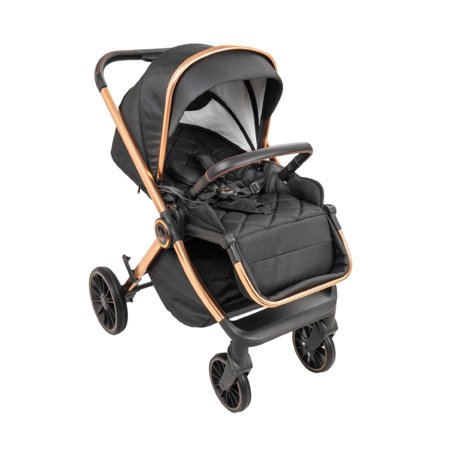 Duux Pro Max 2 Travel Sistem Bebek Arabası Black