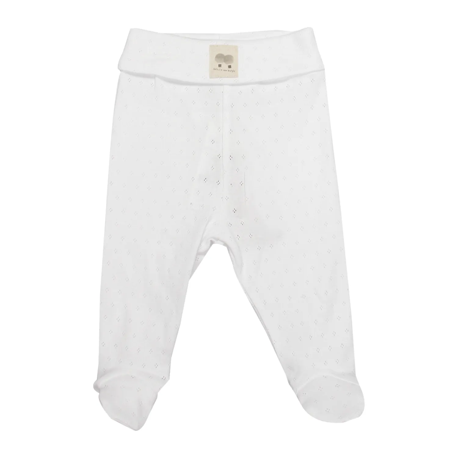 Bistyle Pantolon Patikli New White Beyaz