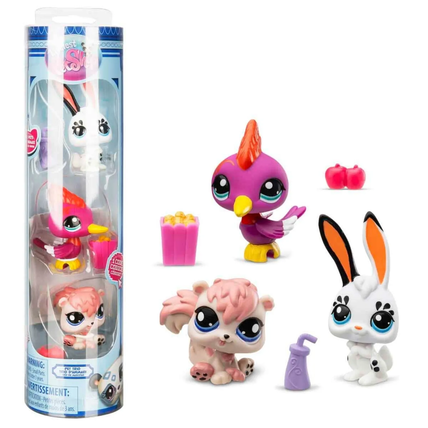 Littlest Pet Shop Minişler 3’lü Figür Seti
