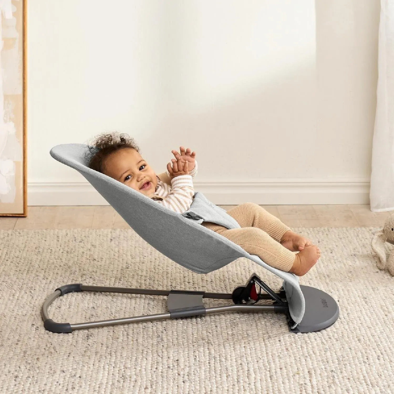 Babybjörn Balance Bliss Ana Kucağı Woven Melange Light Grey