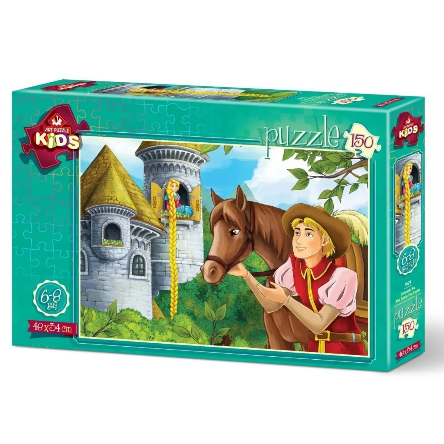 Art Kids Şatodaki Kız 150 Parça