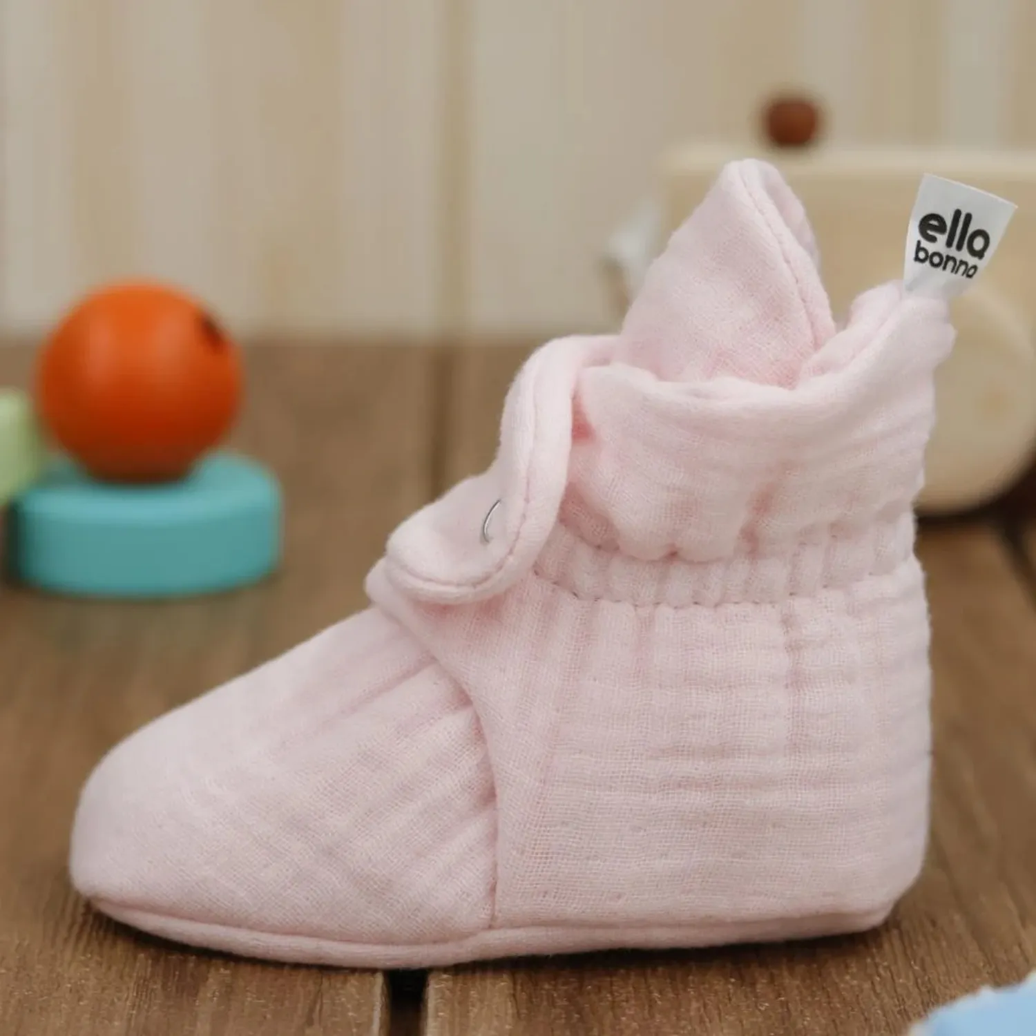 Ella Bonna Panduf Organik Pamuk Müslin Pembe