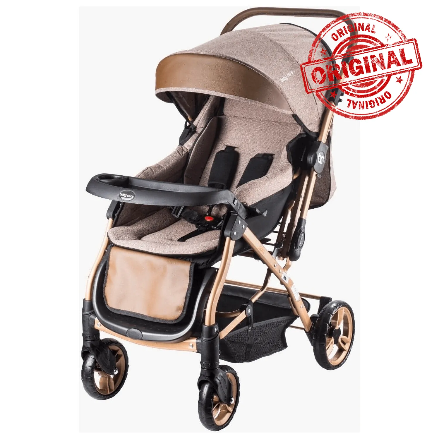Baby Care Capron Bebek Arabası Kahve