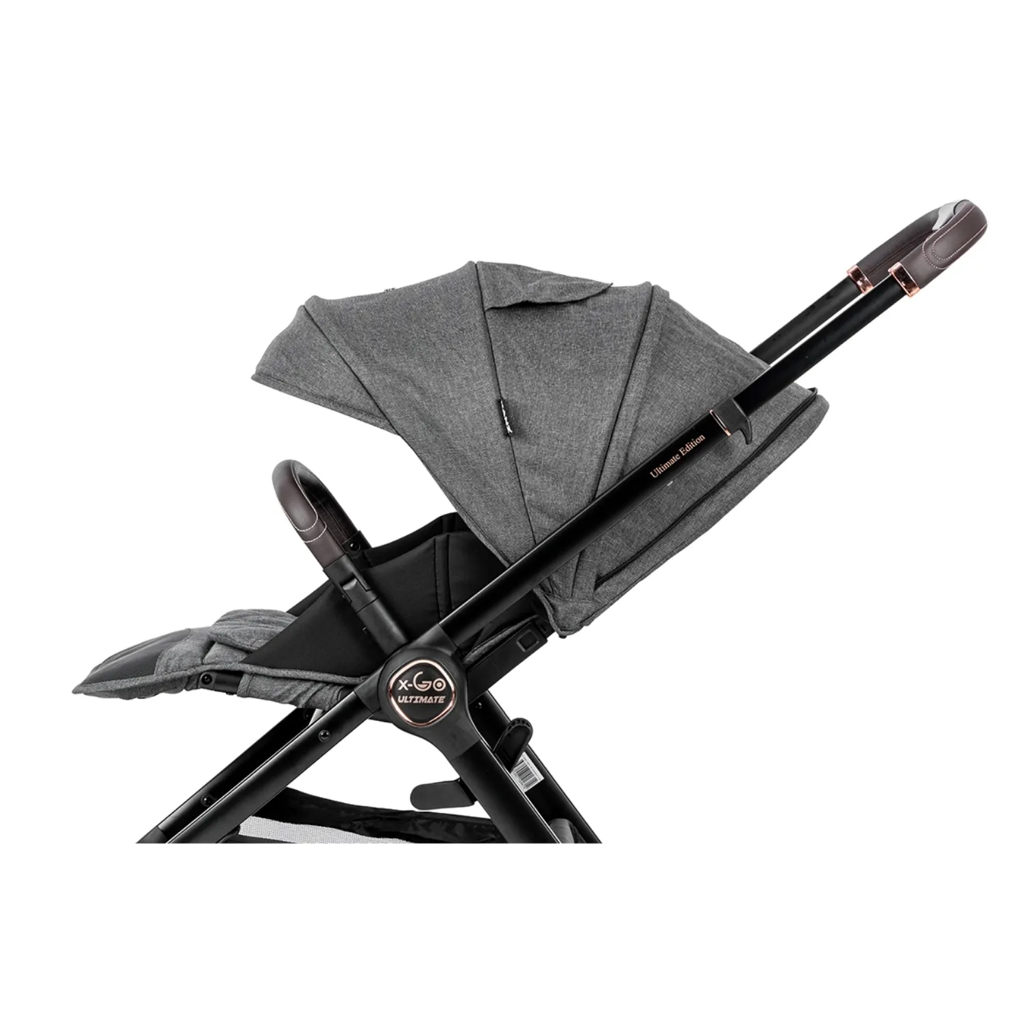 Kanz X-Go Ultimate Travel Sistem Bebek Arabası Rose Gold Gri