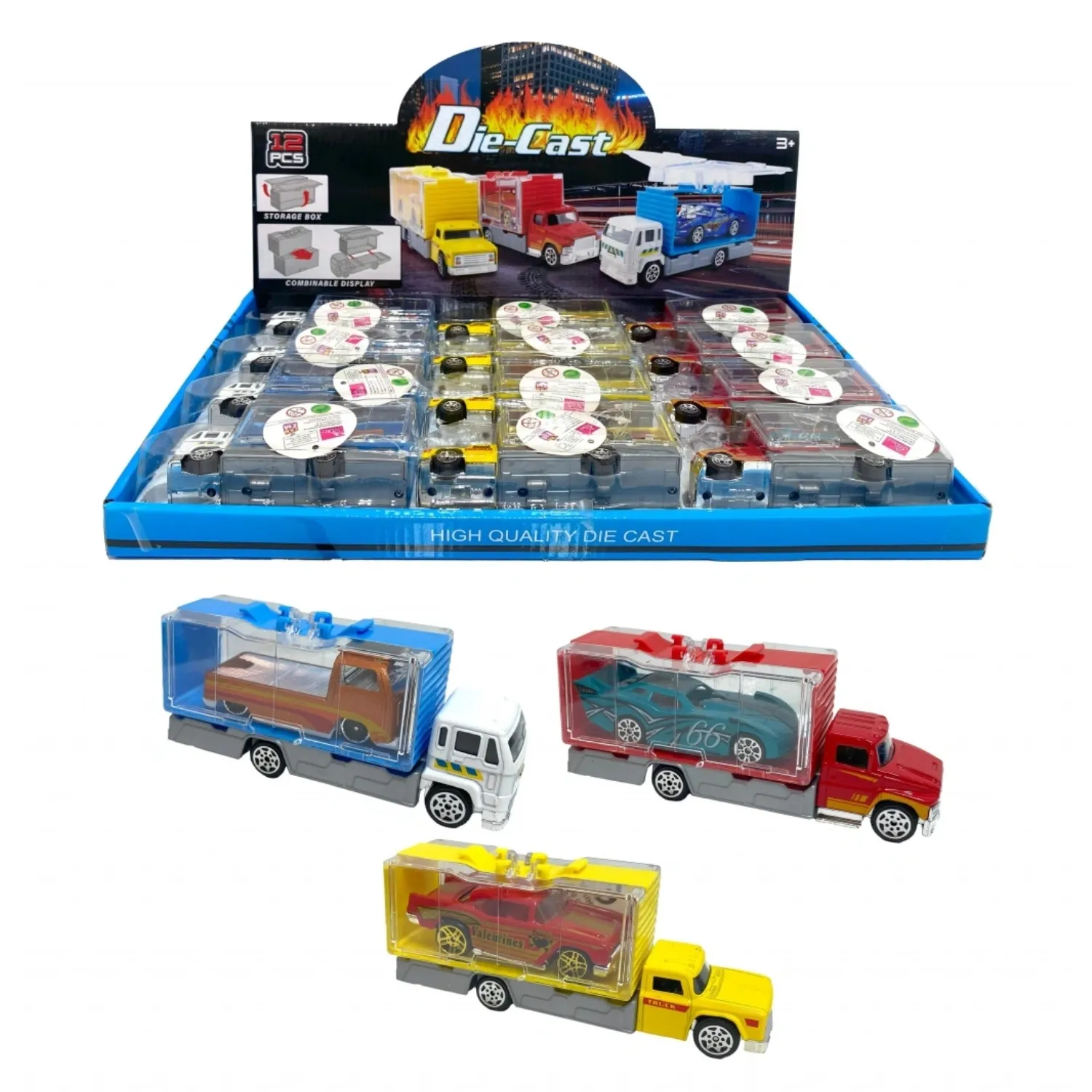 Kartelada Metal Araba Taşıyan Kamyon