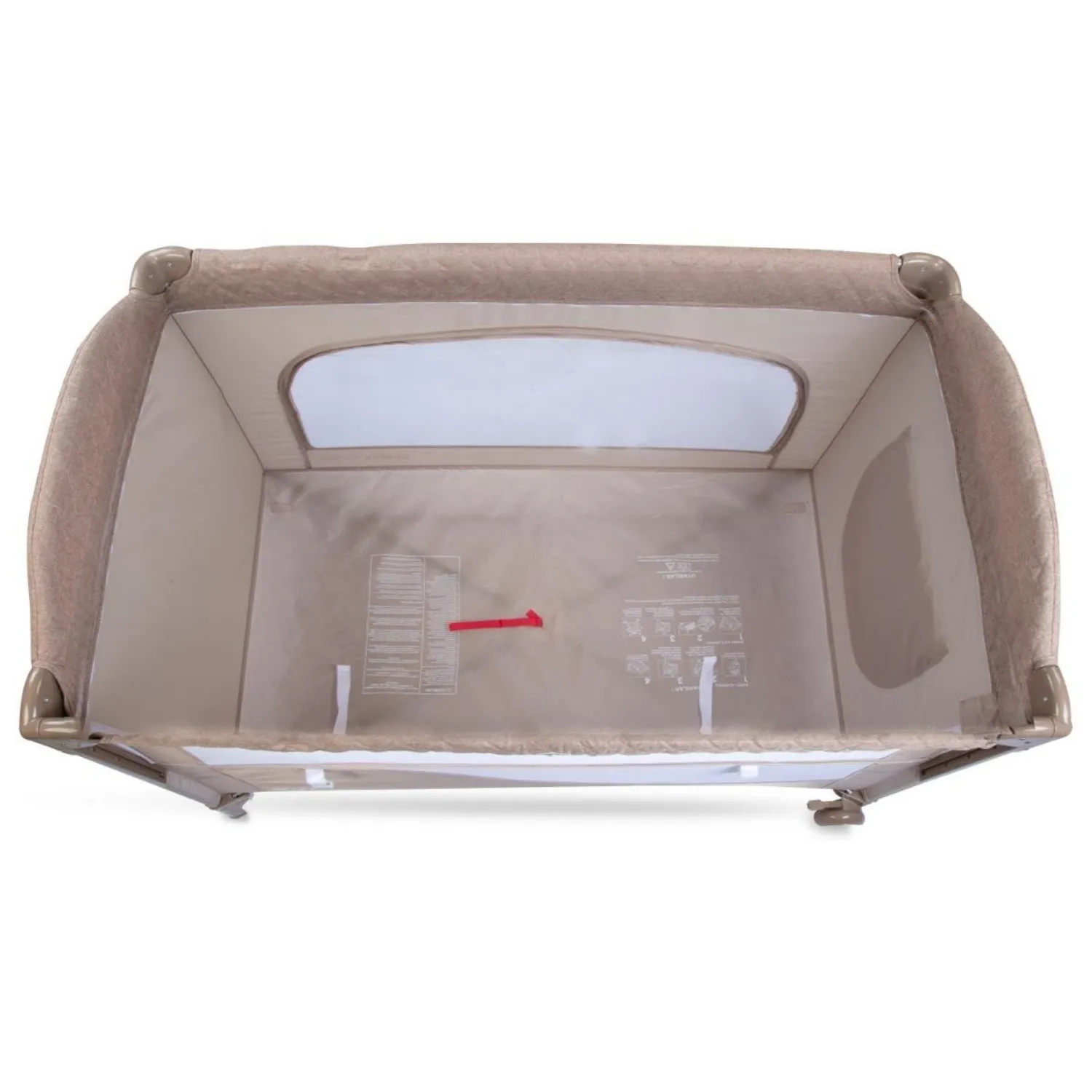 Kraft Safe Sleep Anne Yanı Oyun Parkı 70x120 cm Grey