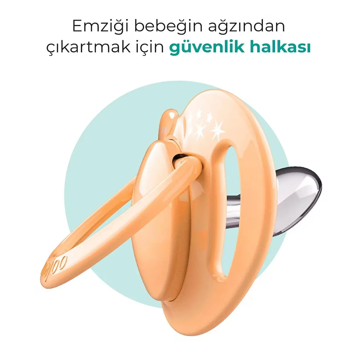 Mamajoo Ortodontik Silikon Emzik Sterilizasyon & Saklama Kutusu 0 Ay+ Powder Blush 2li