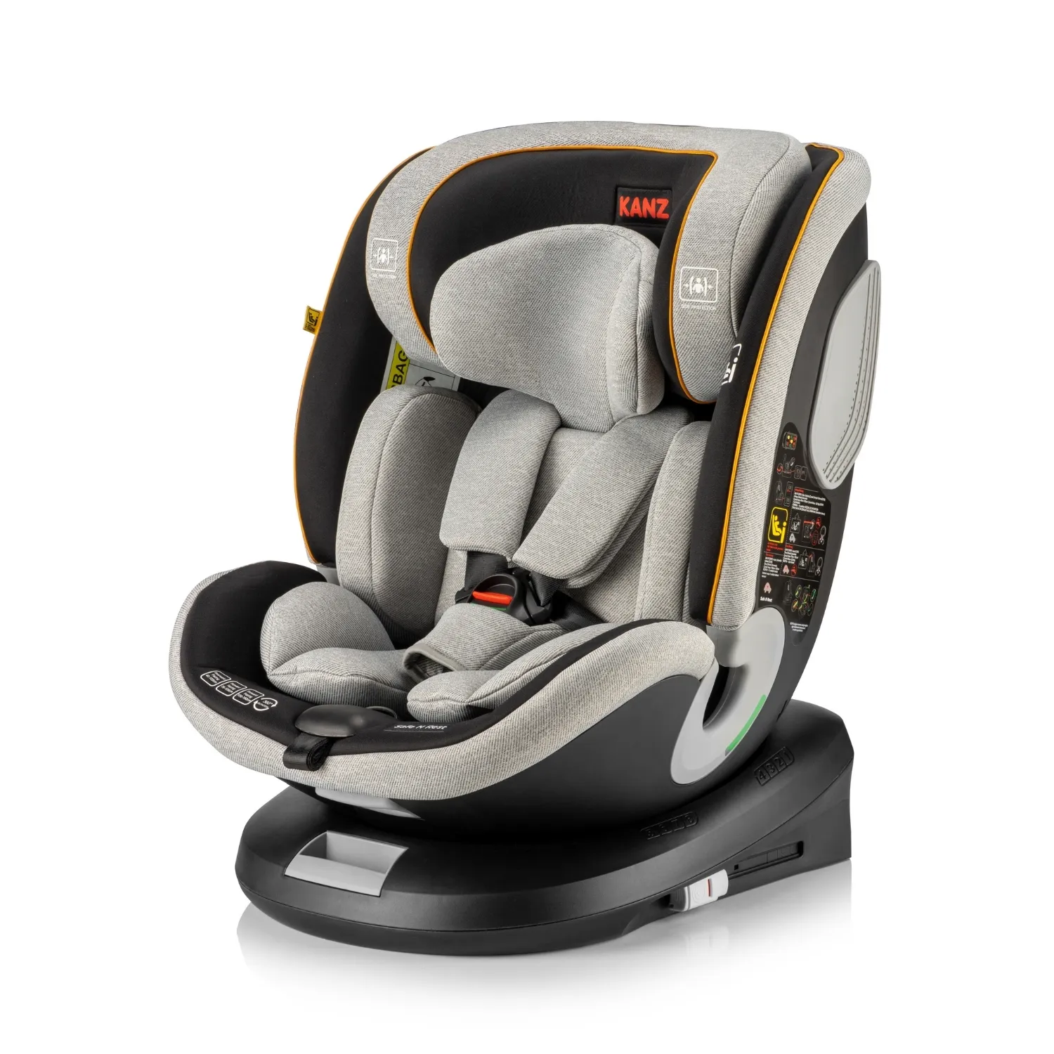 Kanz Safe N Rest Oto Koltuğu 0-36 Kg Siyah