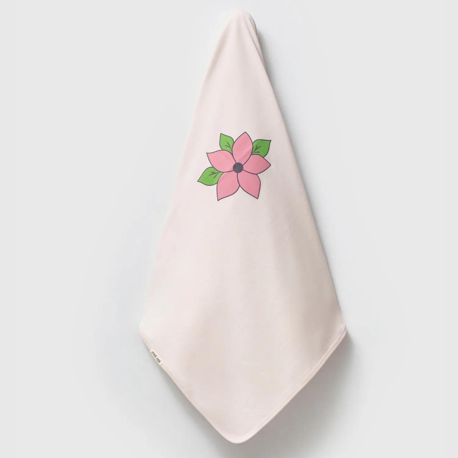 Moi Noi Battaniye Flowers Ekru