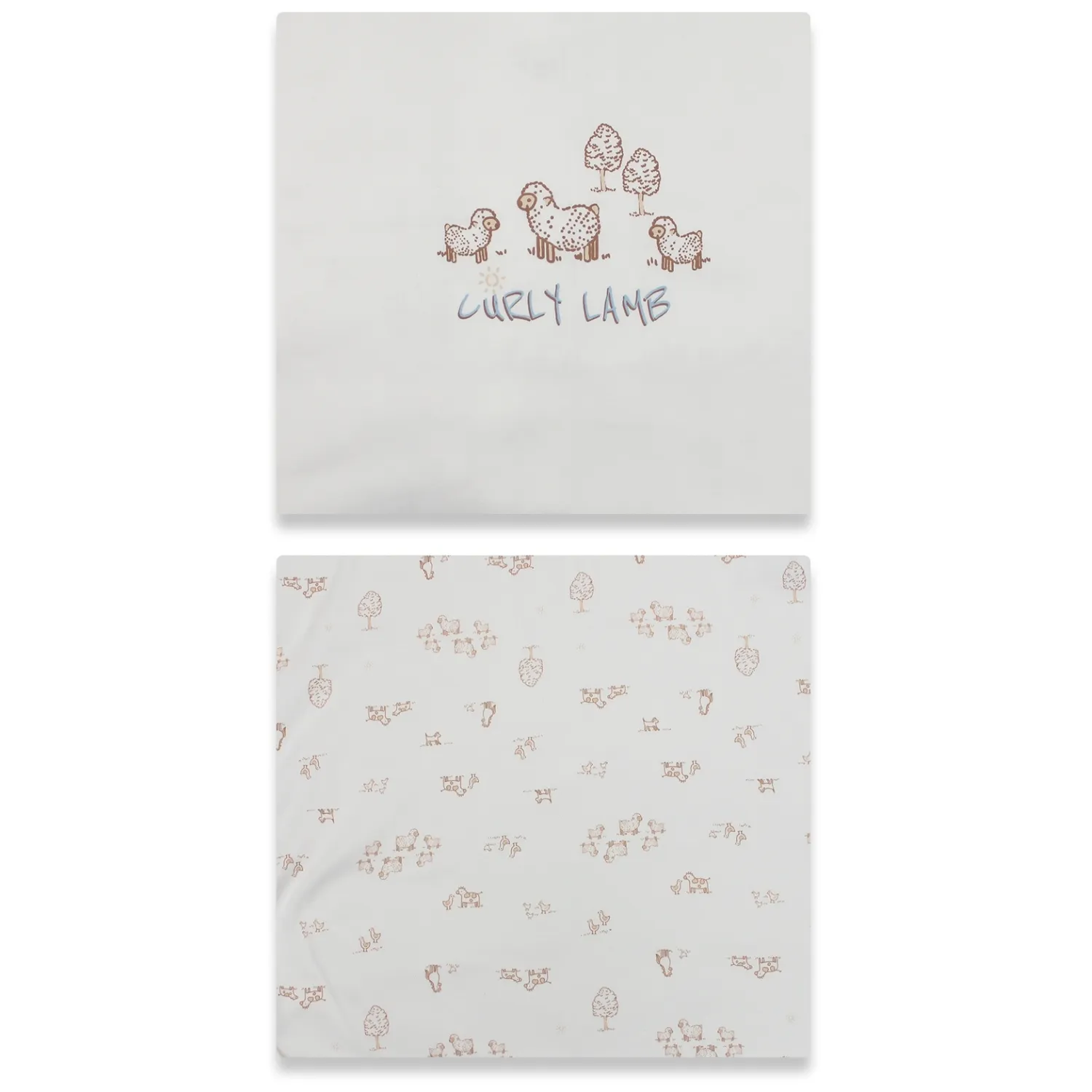 Bistyle Hastane Çıkışı 10lu Curly Lamb Bej Mavi Ekru