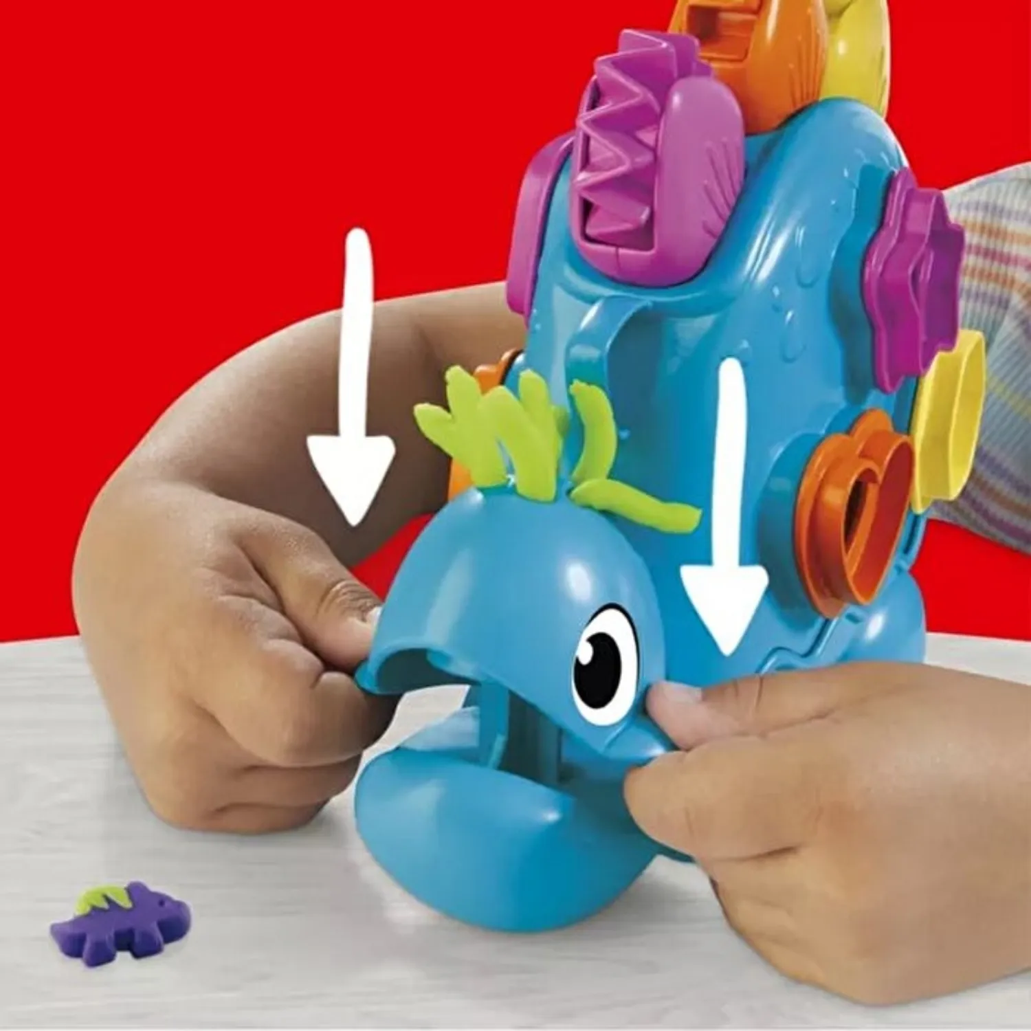 Play-Doh Shapes And Colors Dıno
