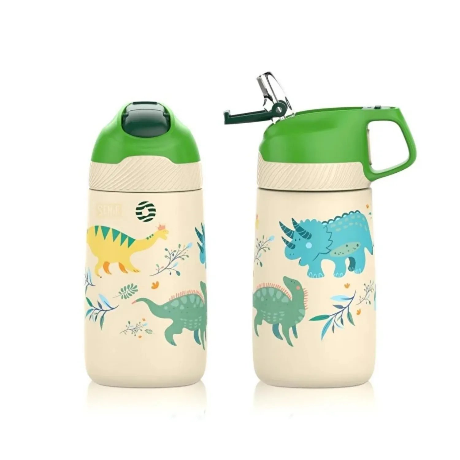 Vagonlife Çelik Termos 350 ml Krem