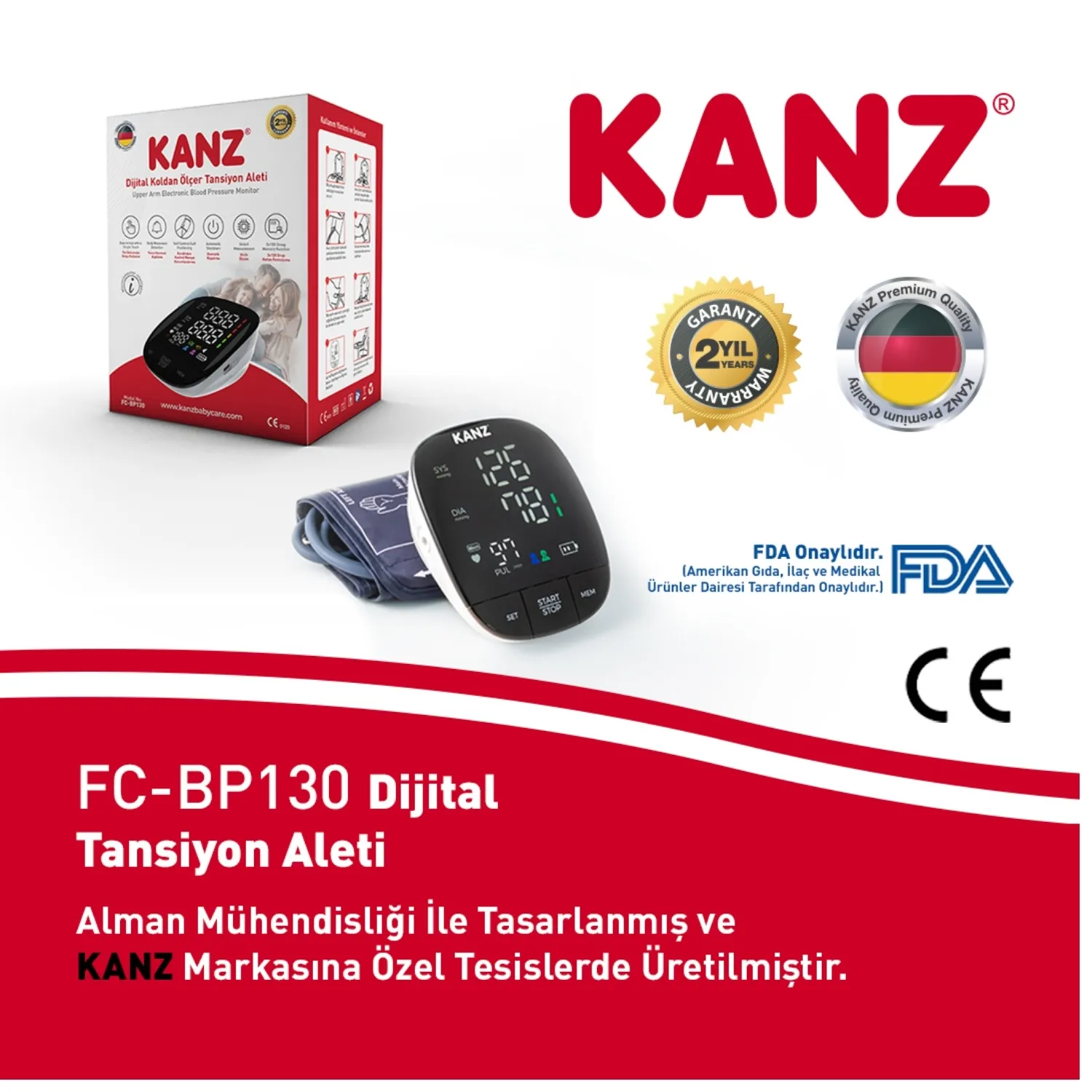 Kanz Dijital Tansiyon Aleti 