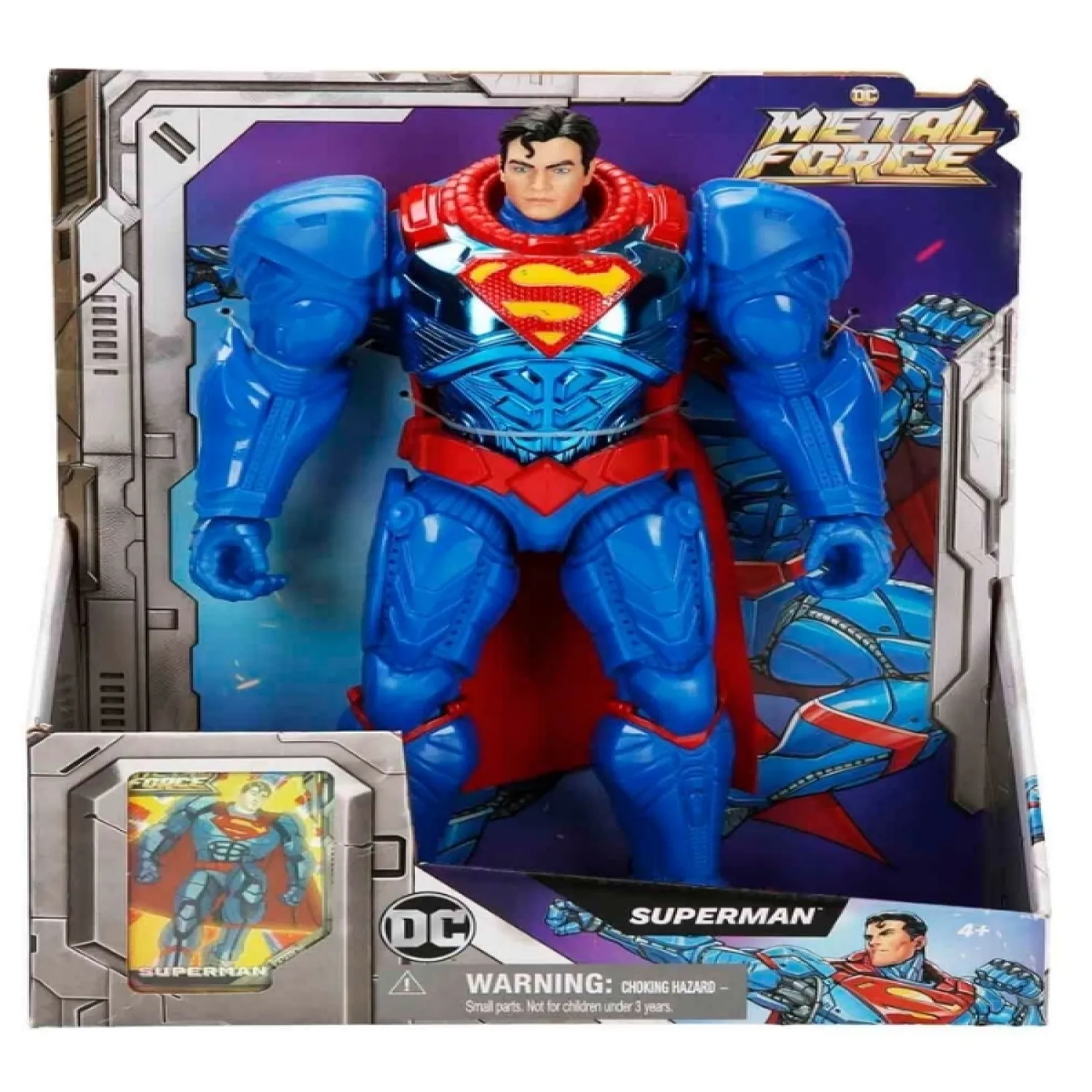 Metal Force Heroes Superman 12''