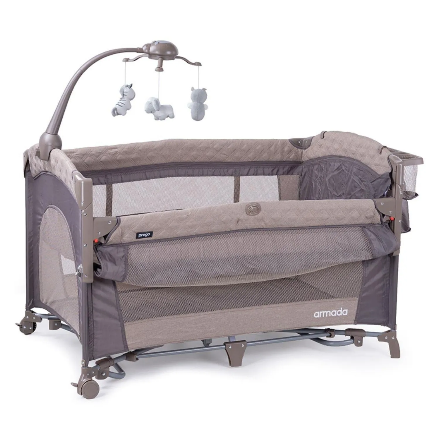 Prego 8067 Armada Anne Yanı Oyun Parkı 70x120 cm Bej