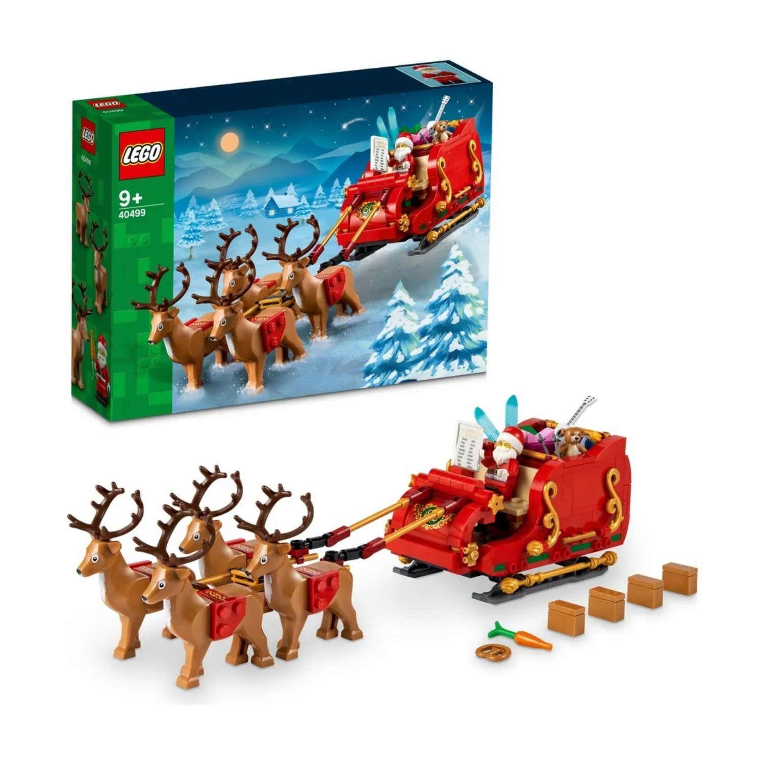 LEGO Iconic Noel Baba'nın Kızağı Oyuncağı 40499