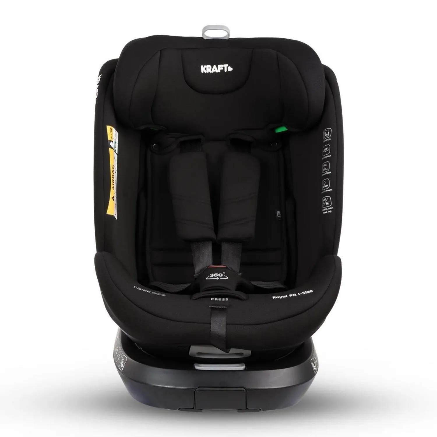 Kraft Royal Pr Oto Koltuğu 0-36 Kg Black