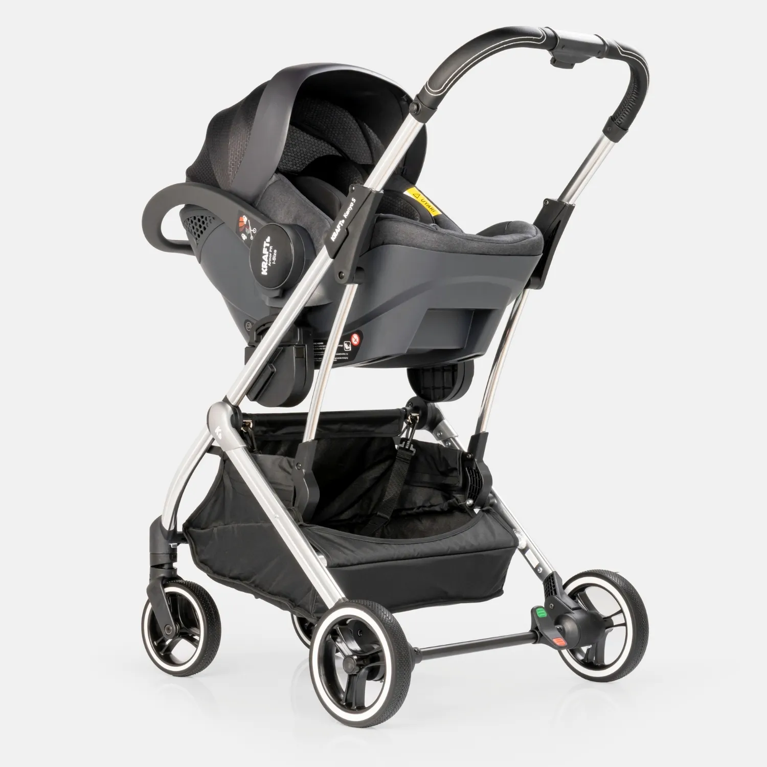 Kraft Kenya S Travel Sistem Bebek Arabası Grey