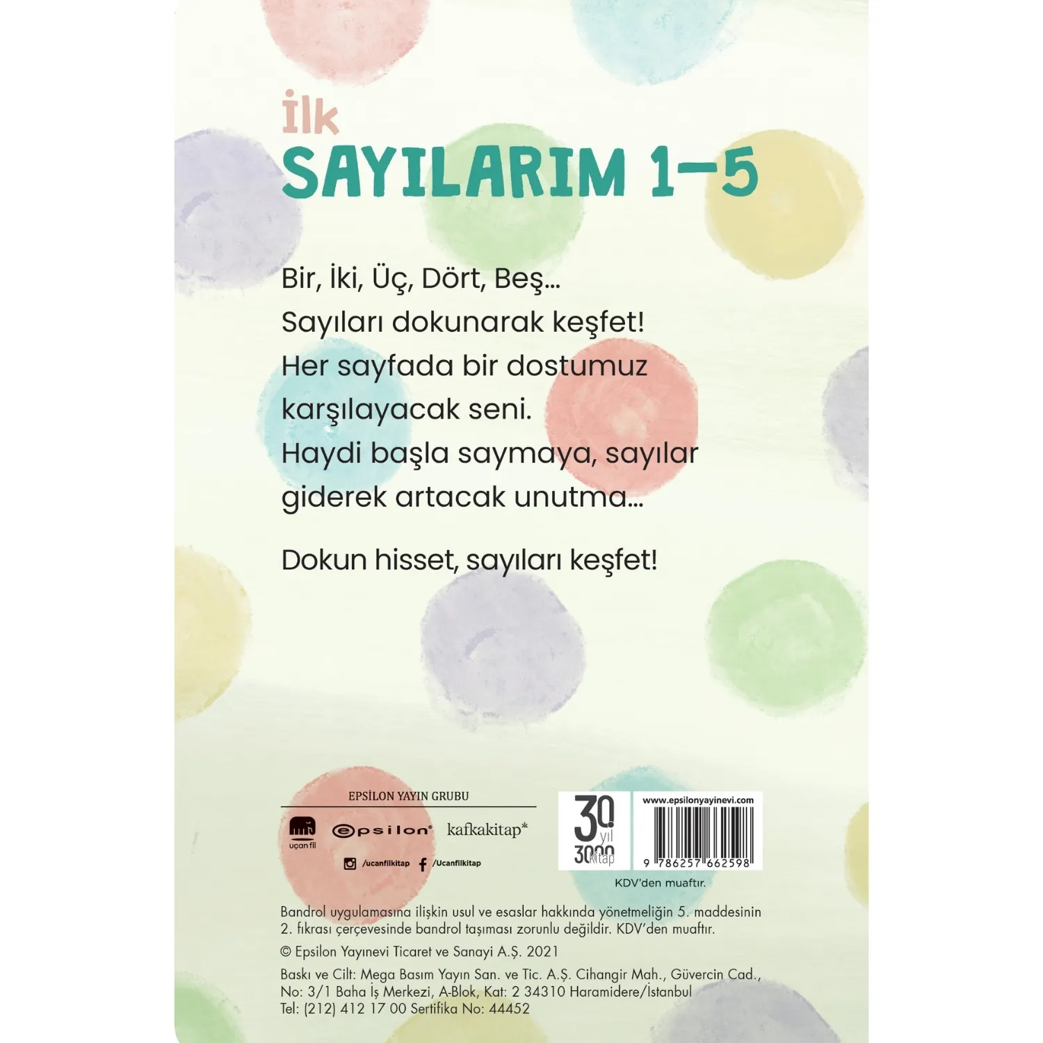 İlk Sayılarım 1-5