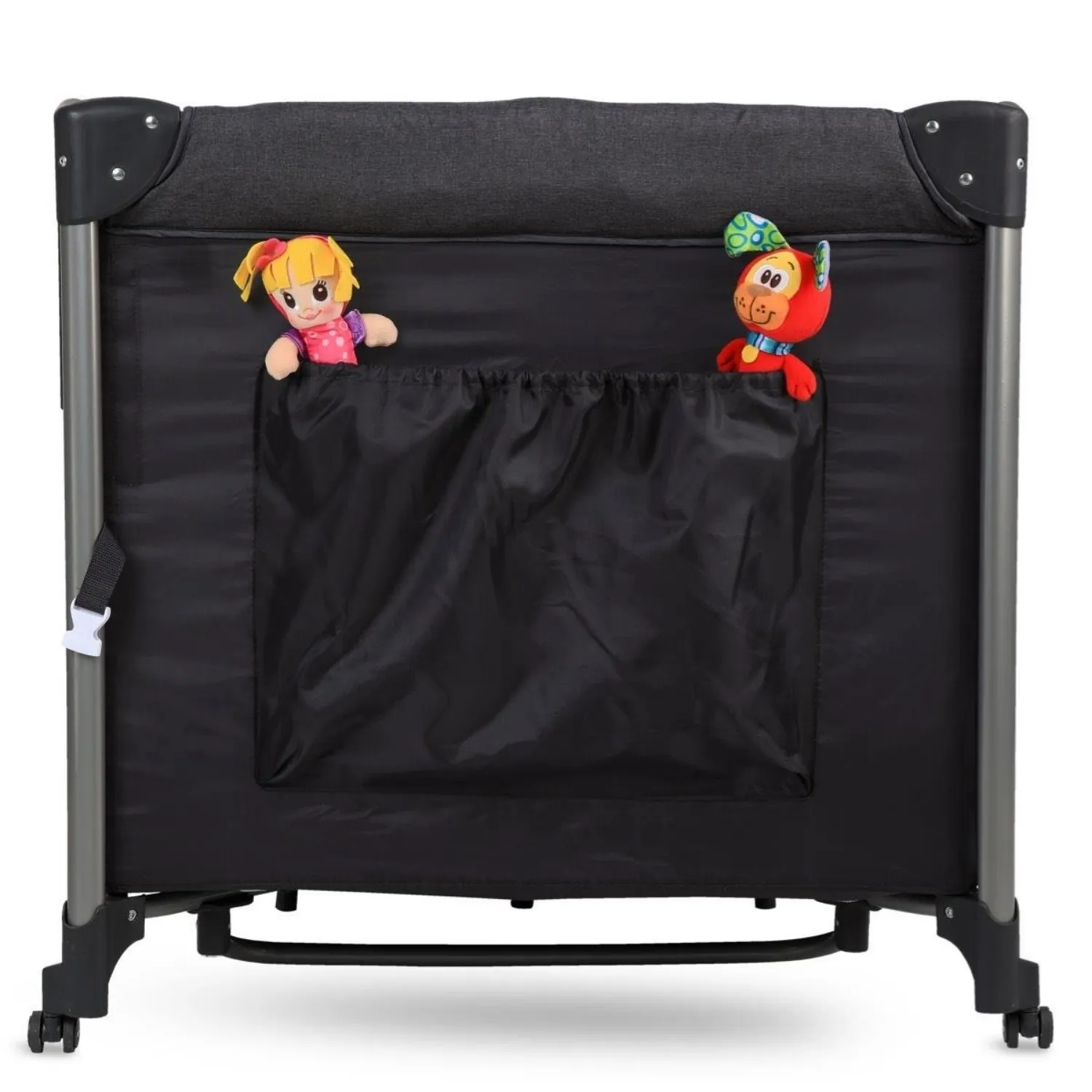Kraft Easy Fold Anne Yanı Oyun Parkı 70x110 cm Dark Grey