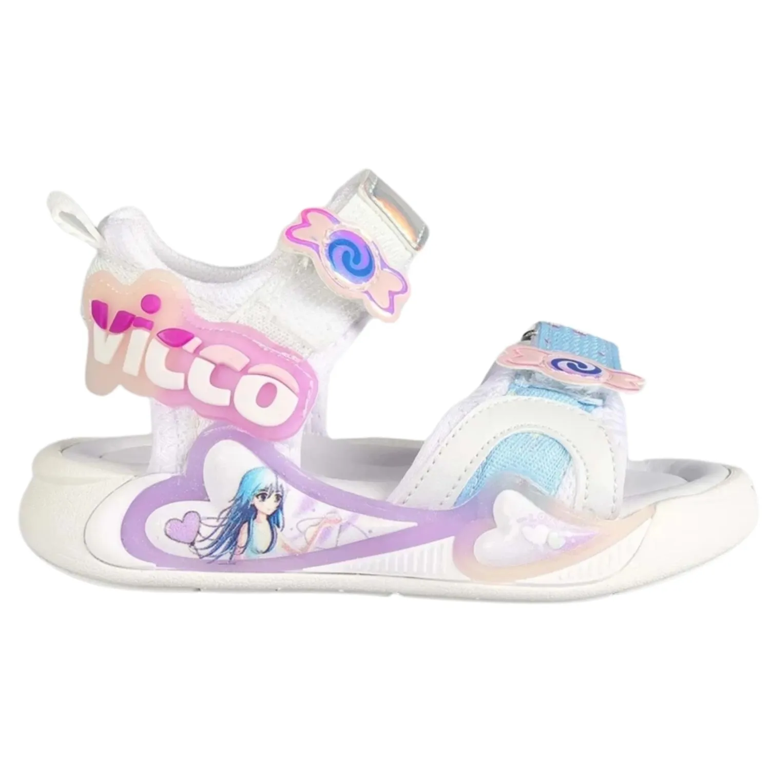 Vicco Arial Sandalet Phylon Beyaz