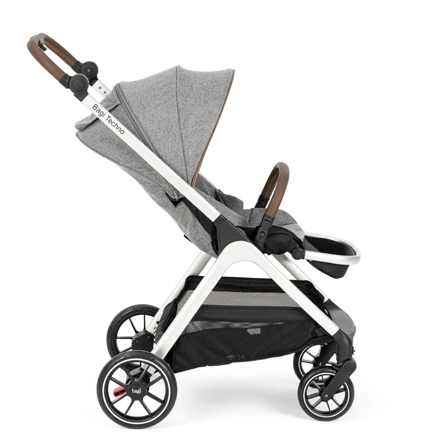 Bagi Techno Capsule Autofold Travel Sistem Bebek Arabası Gri