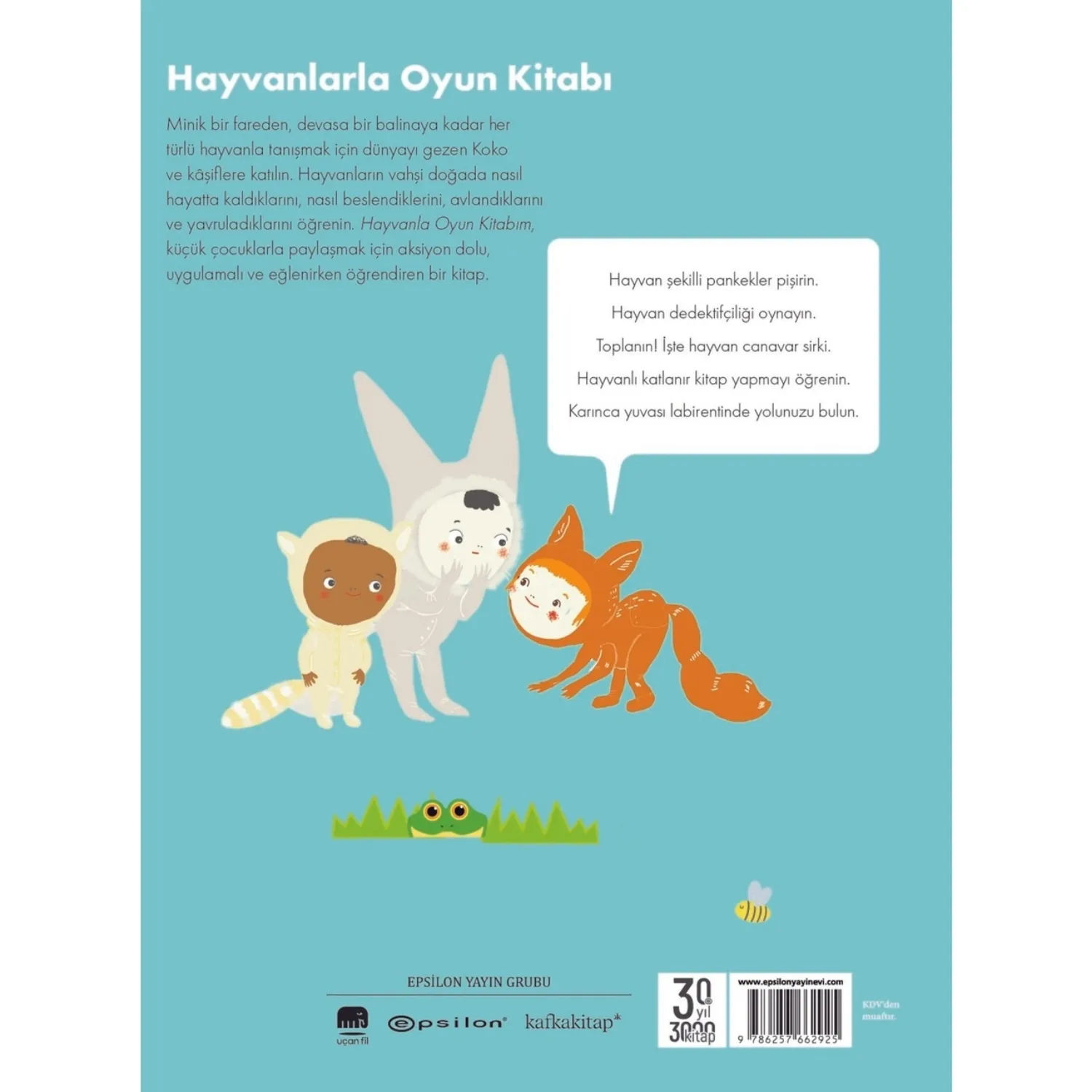 Hayvanlarla Oyun Kitabım