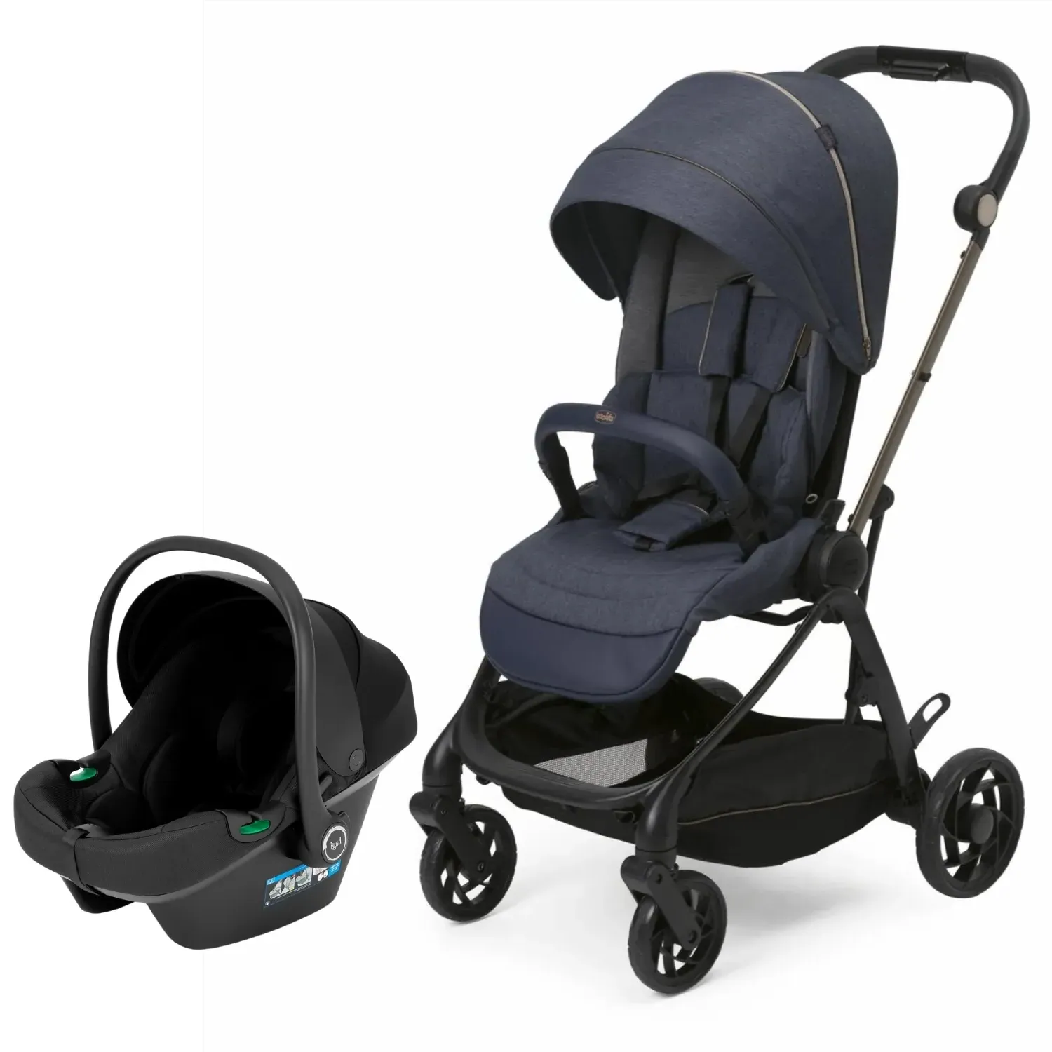 Chicco One4Ever Lounge Travel Sistem Bebek Arabası Denim Shine