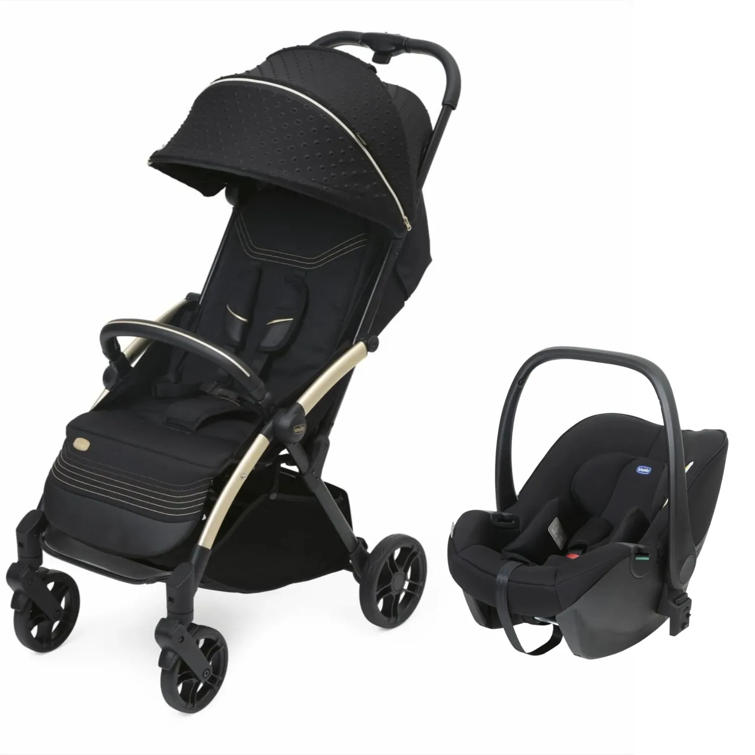 Chicco Goody XPlus Kabin Travel Sistem Bebek Arabası Black Re_Lux