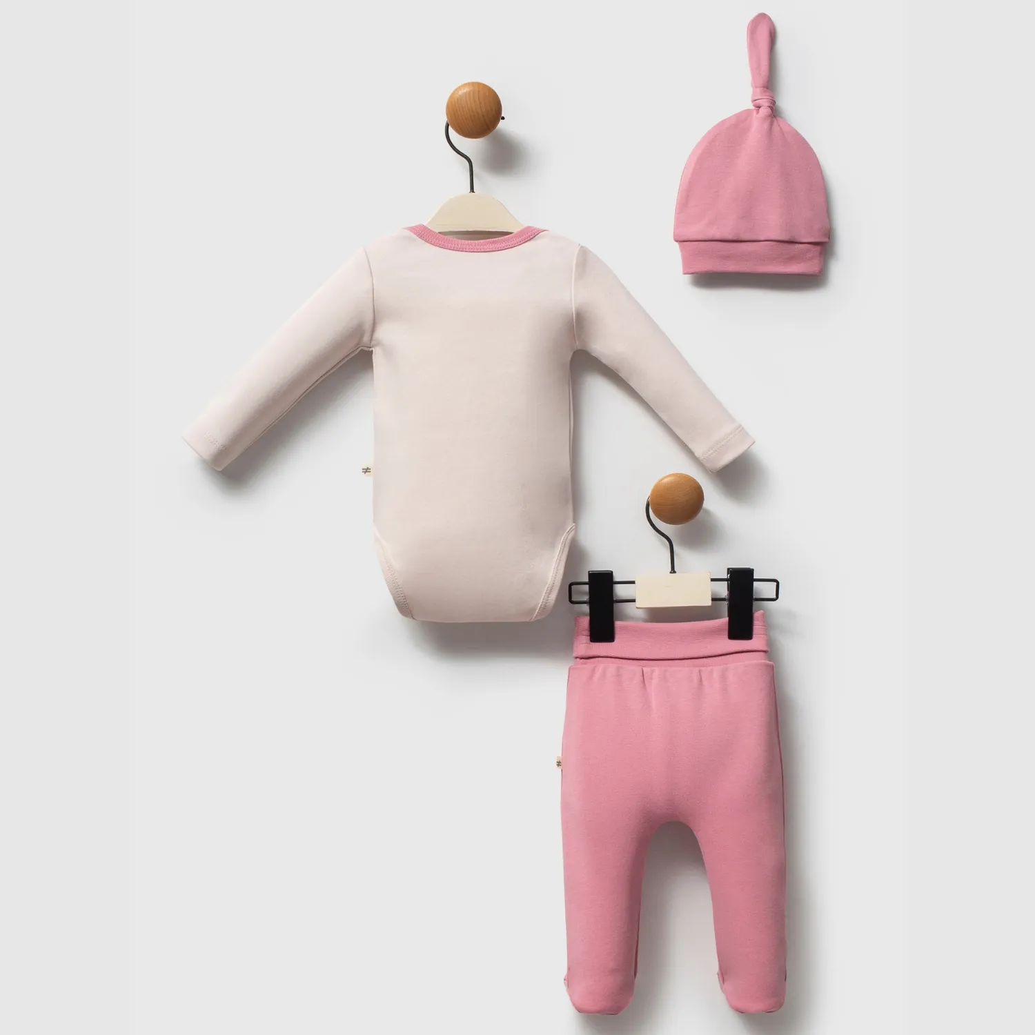 Moi Noi Zıbın Takımı 2li Flowers Mürdüm