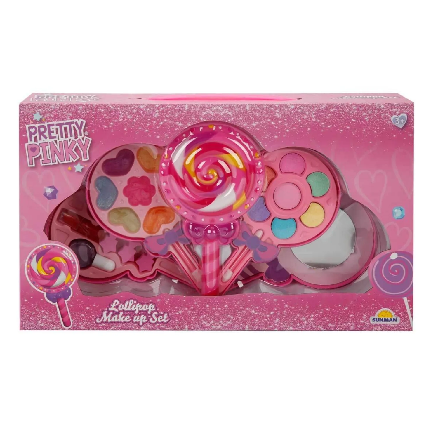 Lolipop Şekilli 4 Katlı Makyaj Güzellik Seti