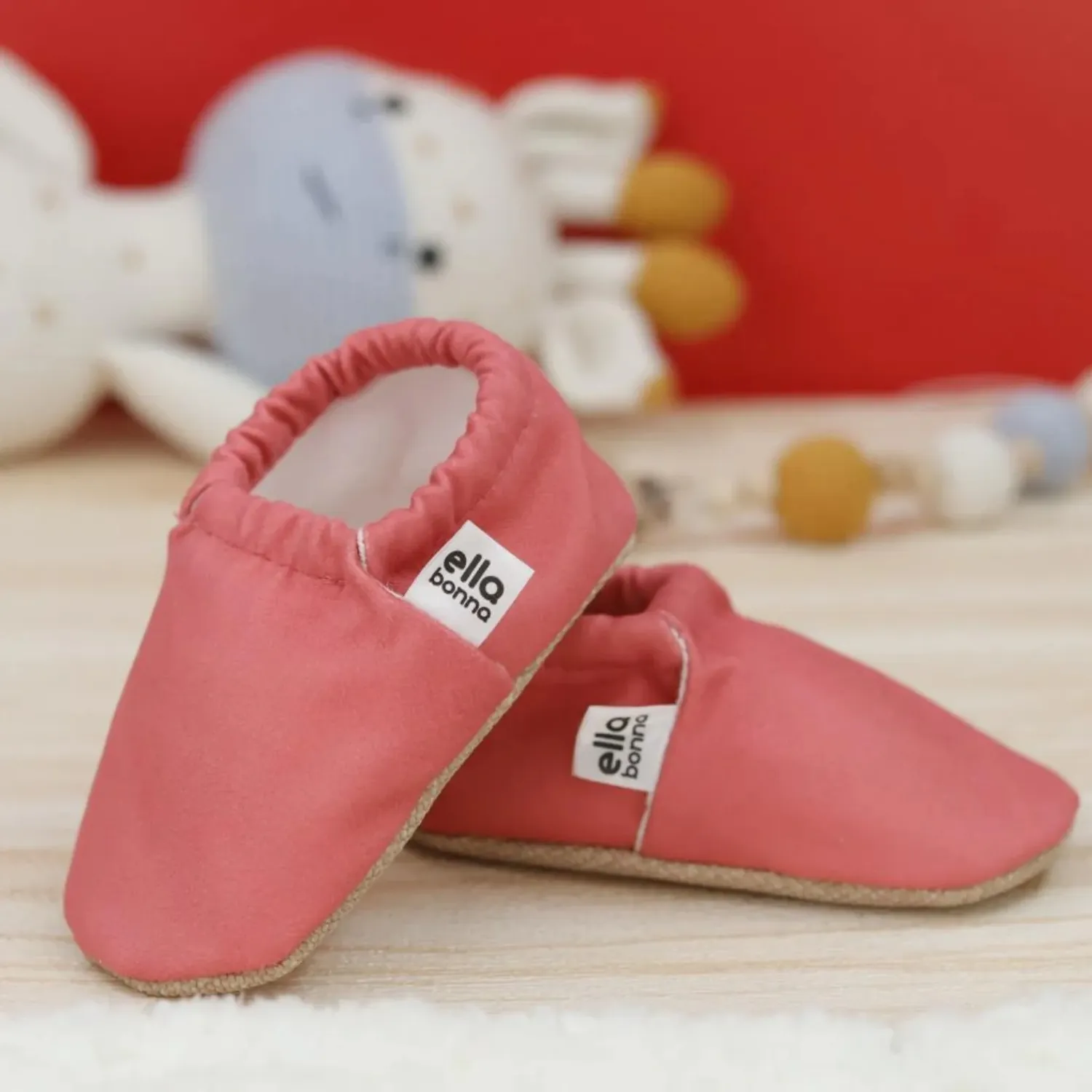Ella Bonna Patik Kaydırmaz Taban Pembe