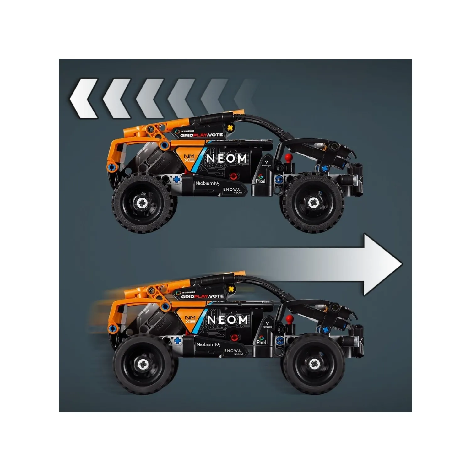 LEGO NEOM McLaren Extreme E Race Car 42166
