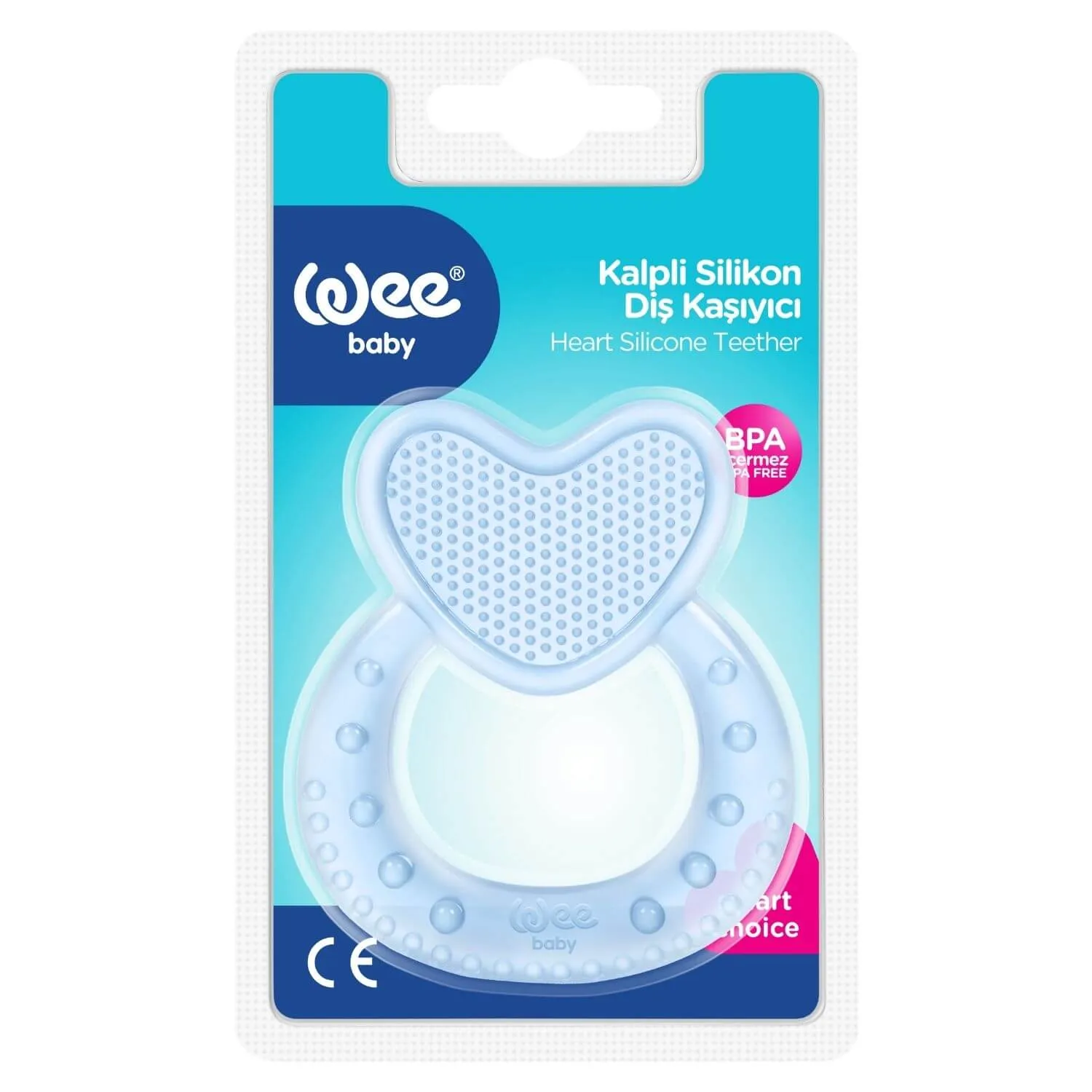 Wee Baby Kalpli Silikon Diş Kaşıyıcı