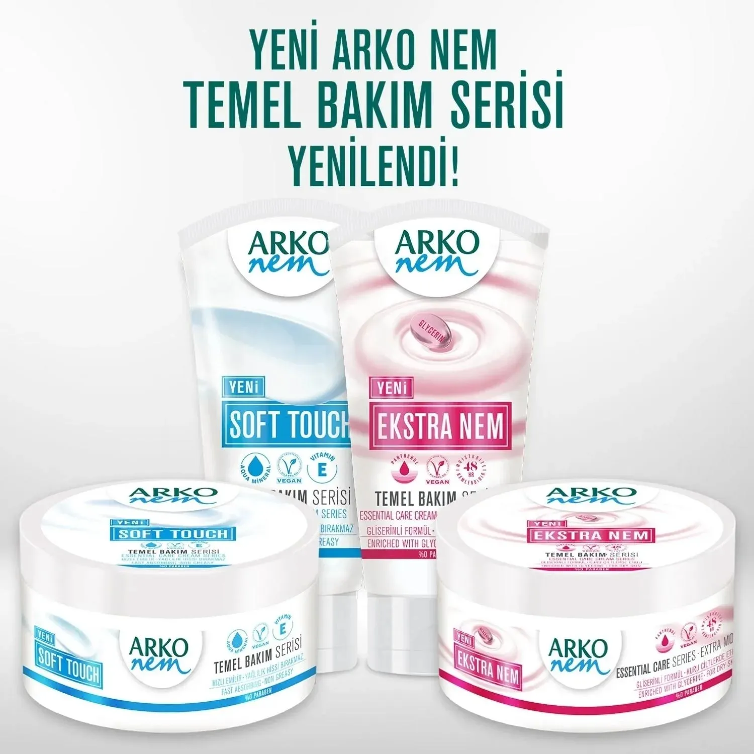 Arko Nem Ekstra Nemlendirici 60 ml*3