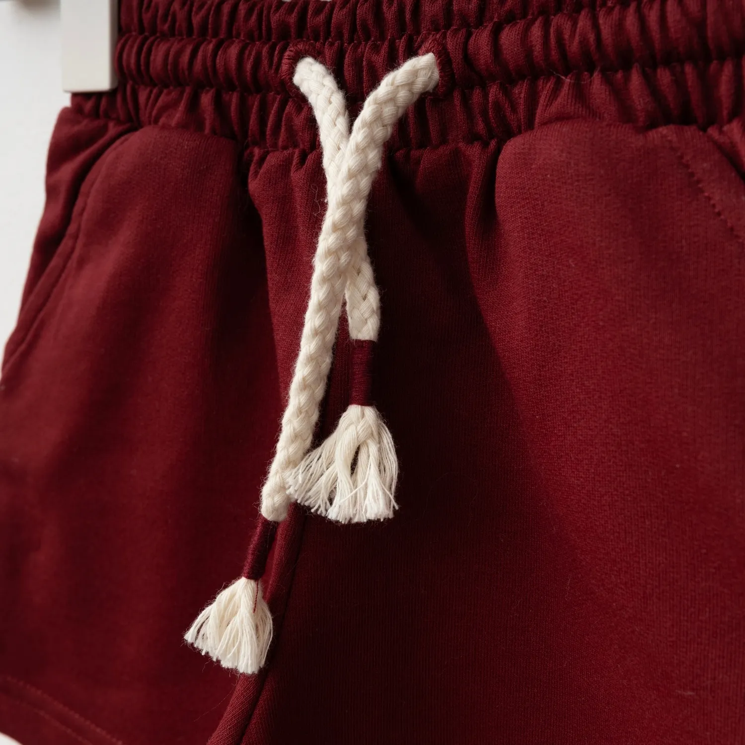 Bebolly Şort Basic Bordo