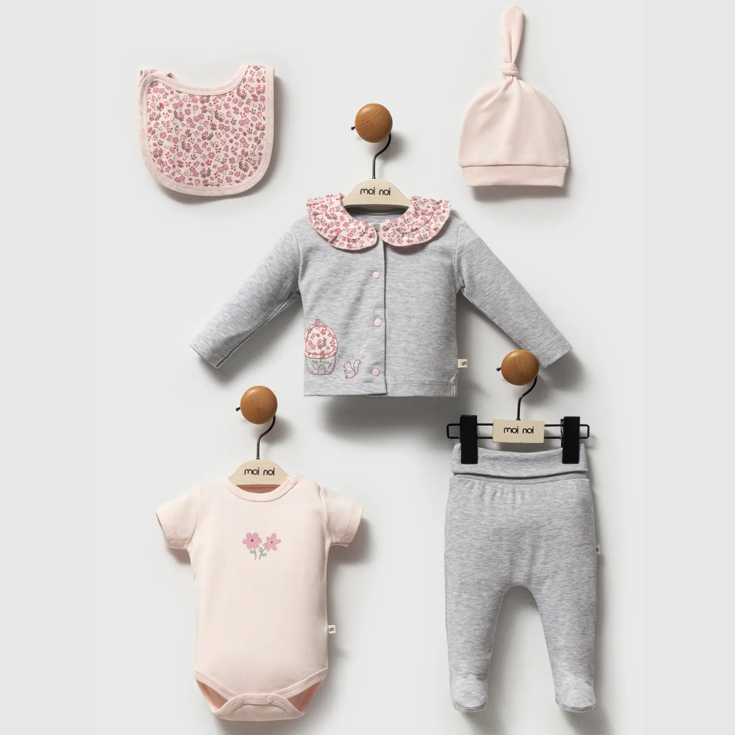 Moi Noi Hastane Çıkışı 5li Tea Mürdüm