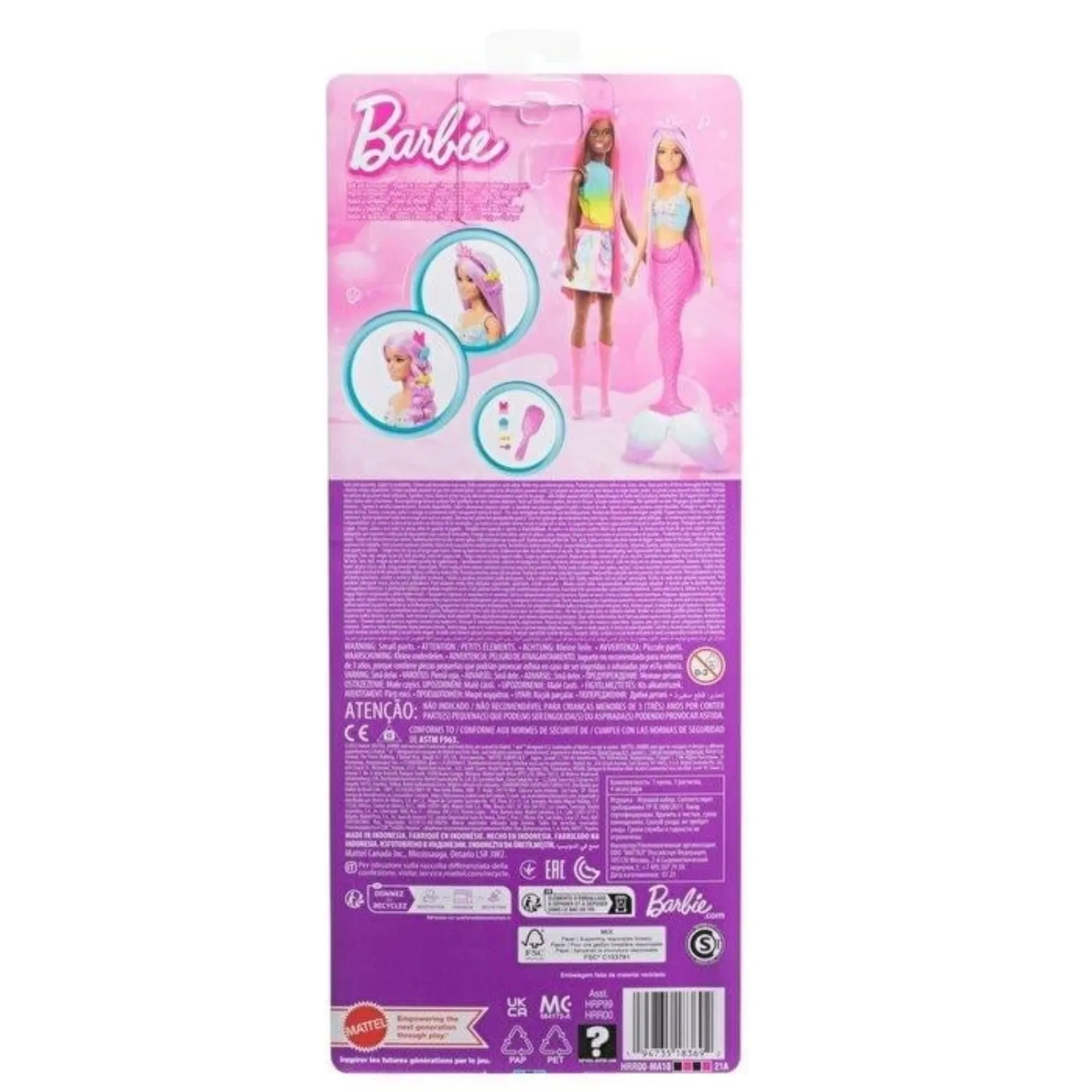 Barbie Uzun Saçlı Muhteşem Deniz Kızı