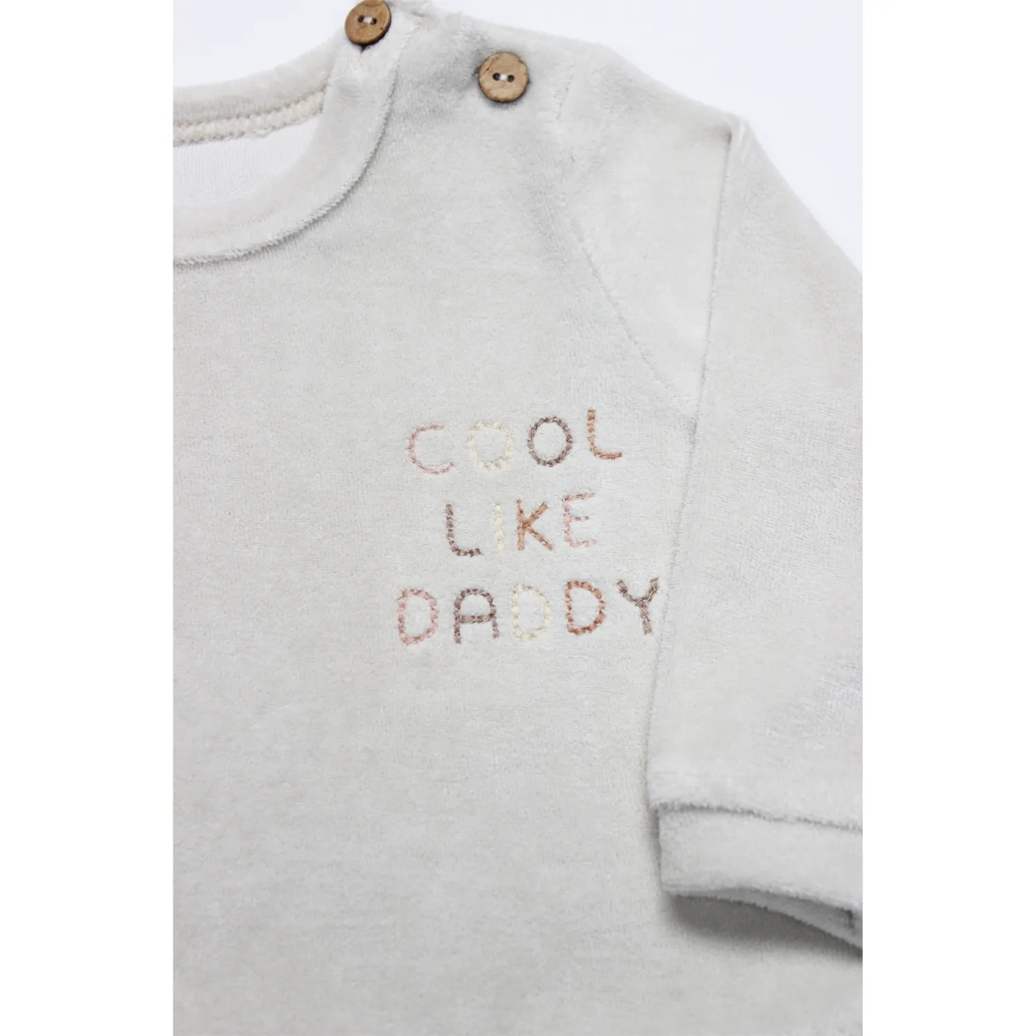 Bistyle 2li Takım Kadife Cool Daddy Bej - Mint